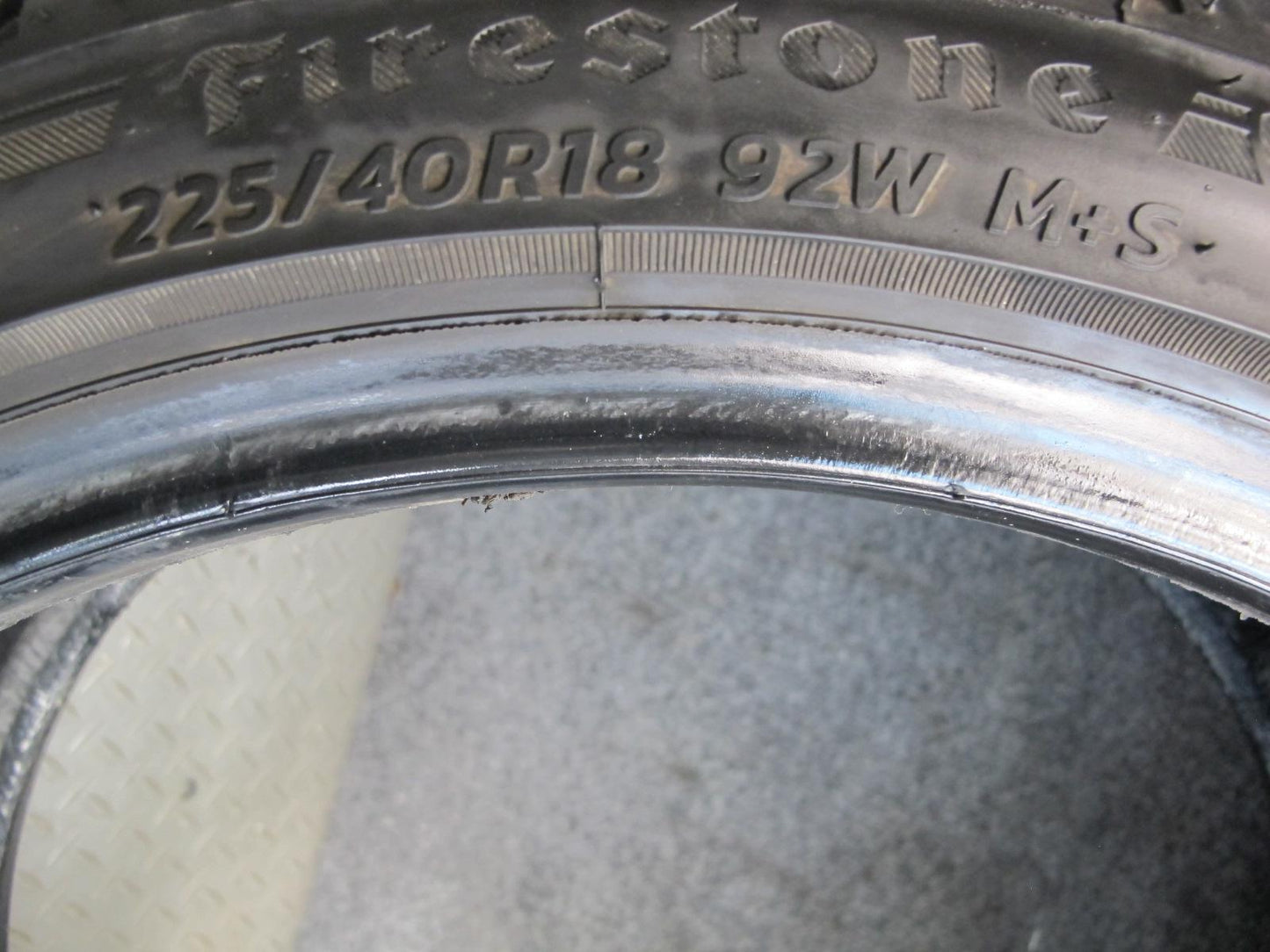 Firestone Firehawk AS V2 Tire 225/40 R18 92W 3523 5/32 Tread