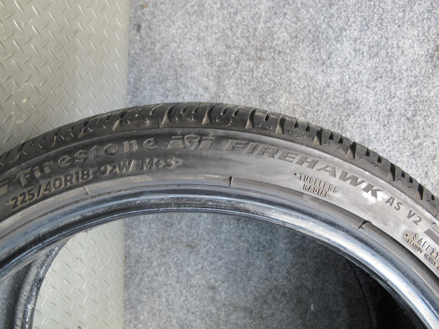 Firestone Firehawk AS V2 Tire 225/40 R18 92W 3523 5/32 Tread