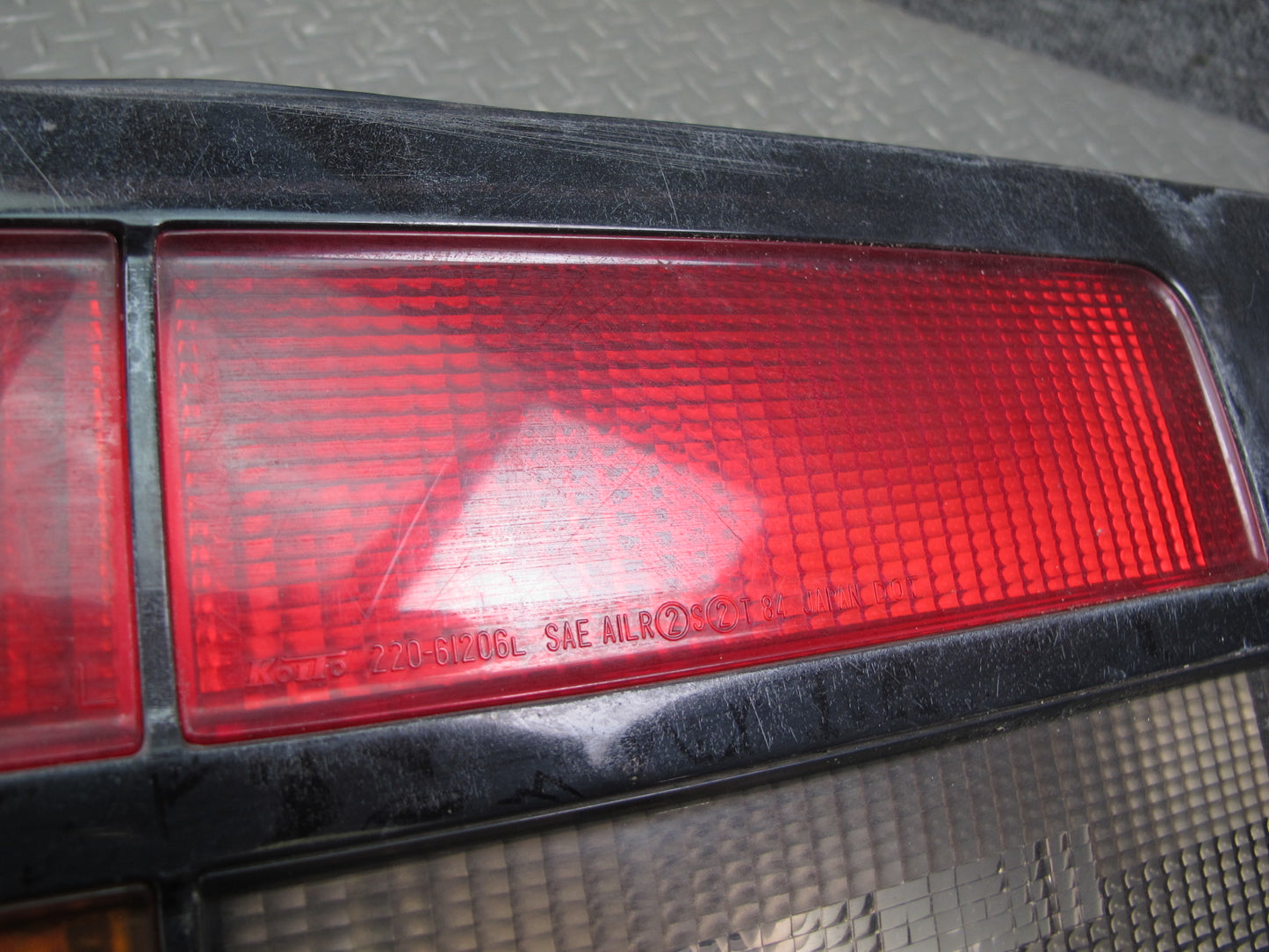 86-88 Mazda RX7 FC3S Coupe Rear Left Tail Light Lamp Assembly OEM