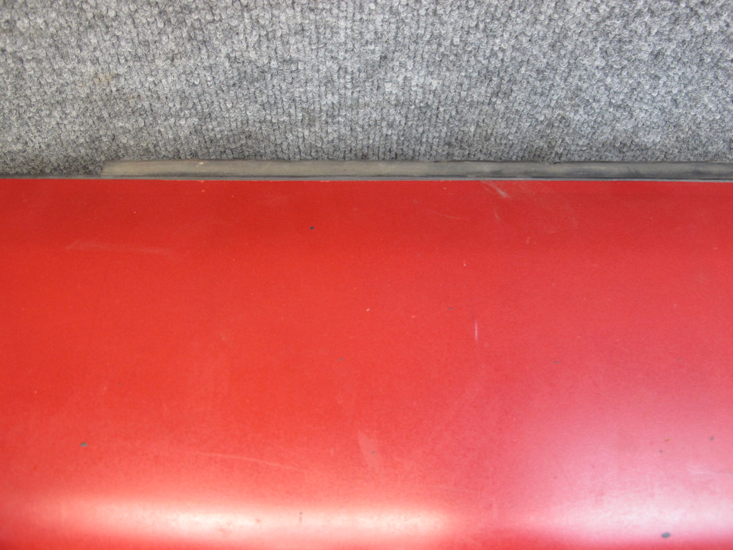 86-88 Mazda RX7 Front Bumper Cover Pure RED w Impact Foam Absorber OEM