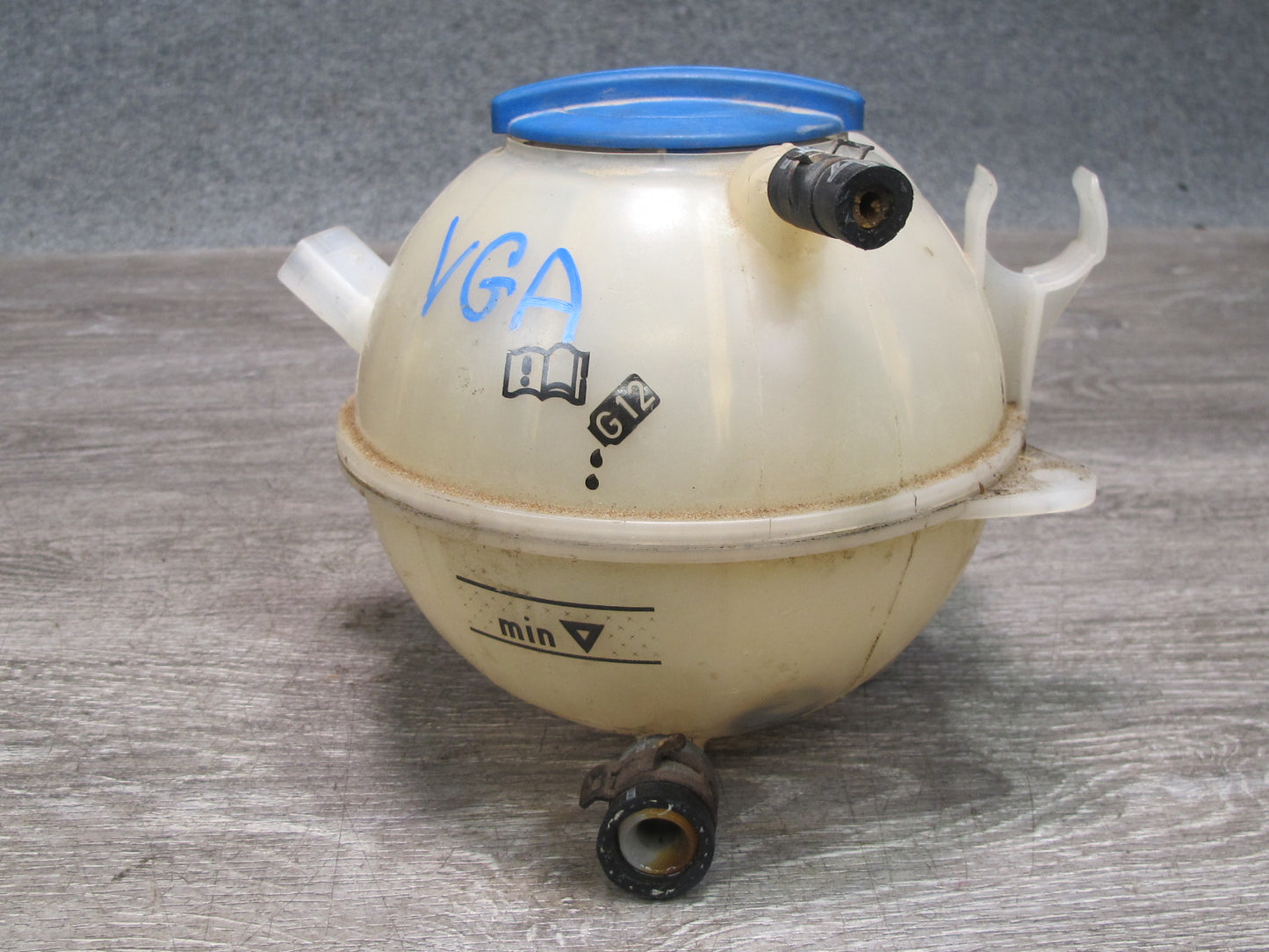2008 VW R32 VR6 3.2L Engine Coolant Expansion Overflow Reservoir Tank OEM