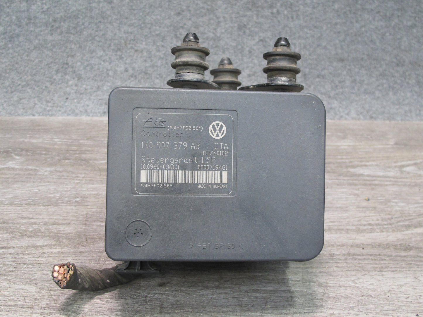 2008 VW R32 VR6 3.2L AWD Anti Lock Brake ABS Pump Module Unit 1K0614517AB OEM