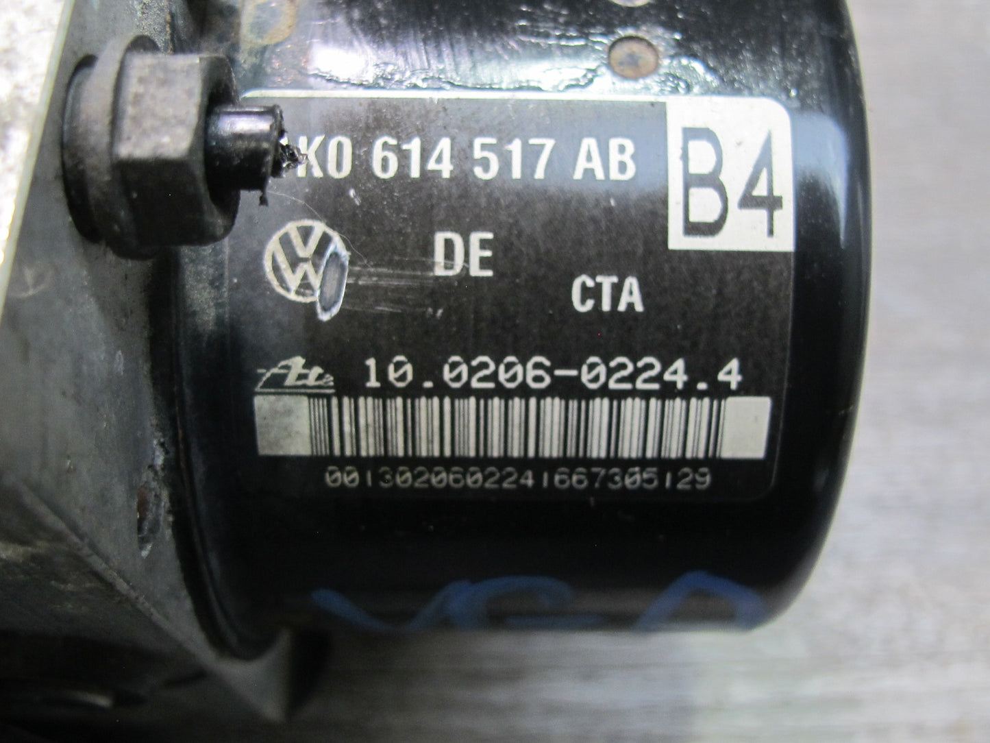 2008 VW R32 VR6 3.2L AWD Anti Lock Brake ABS Pump Module Unit 1K0614517AB OEM