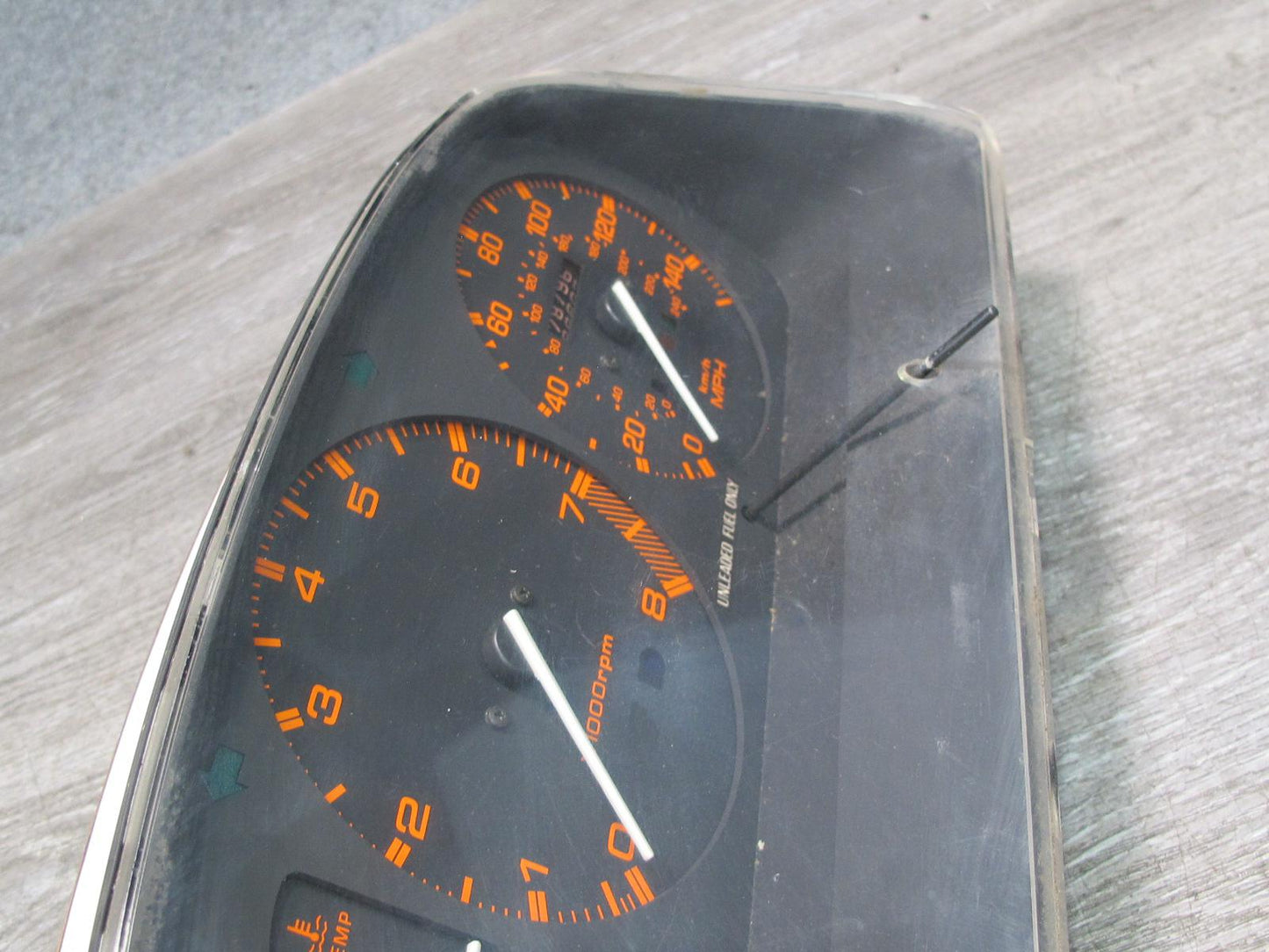 86-88 Mazda RX7 FC3S NON Turbo Instrument Cluster Gauge Speedometer OEM