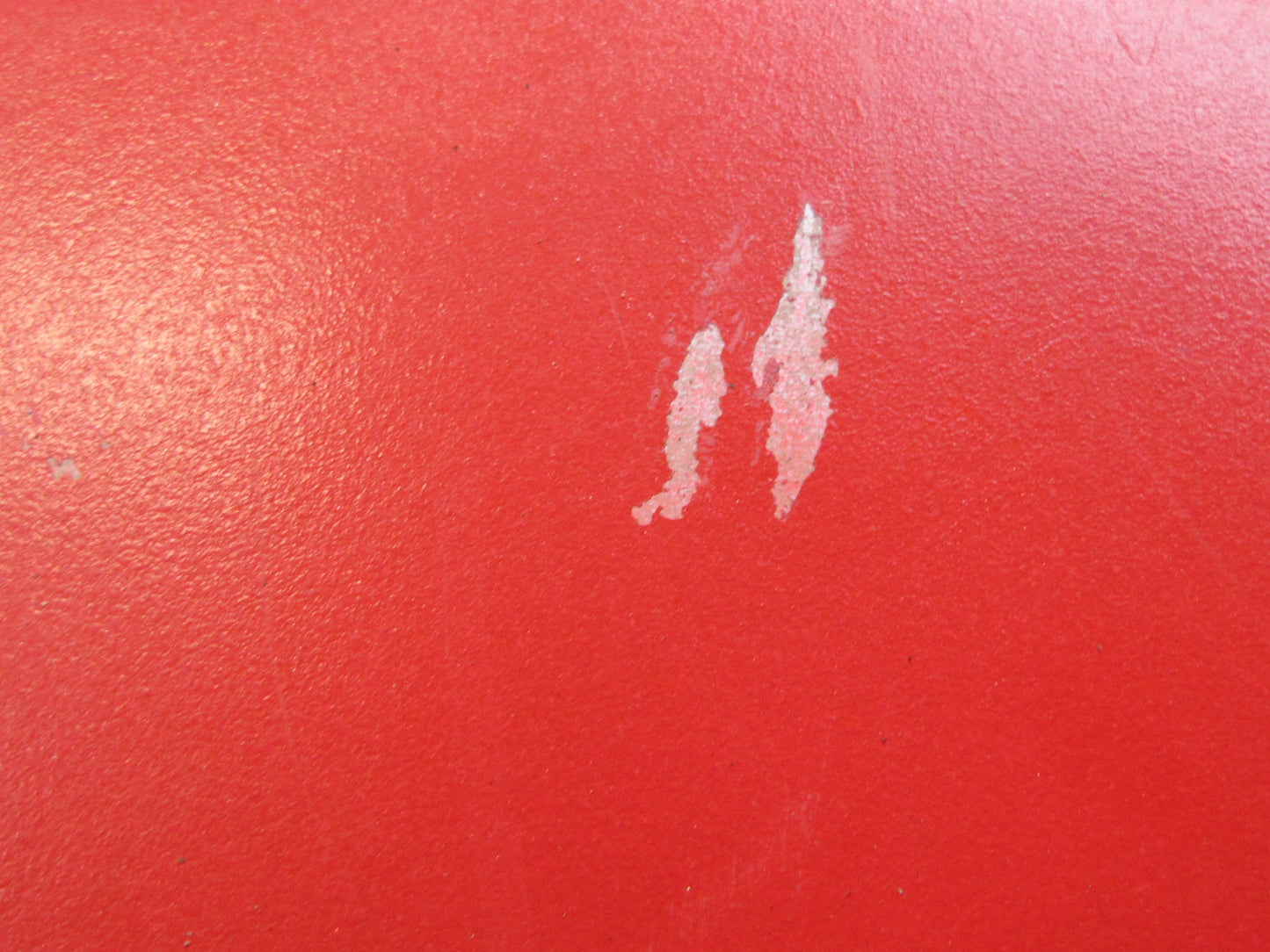 86-91 Mazda RX7 Fuel Tank Filler Door Lid Cover Pure RED OEM
