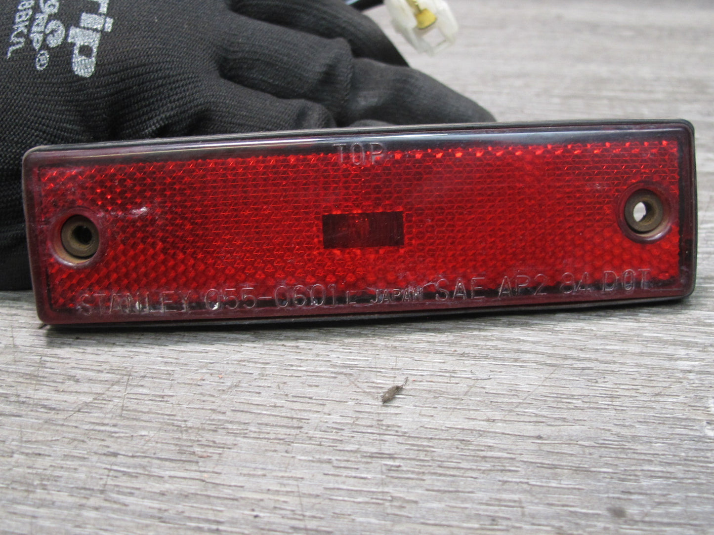 86-91 Mazda RX7 Rear Left Driver Side Marker Light OEM