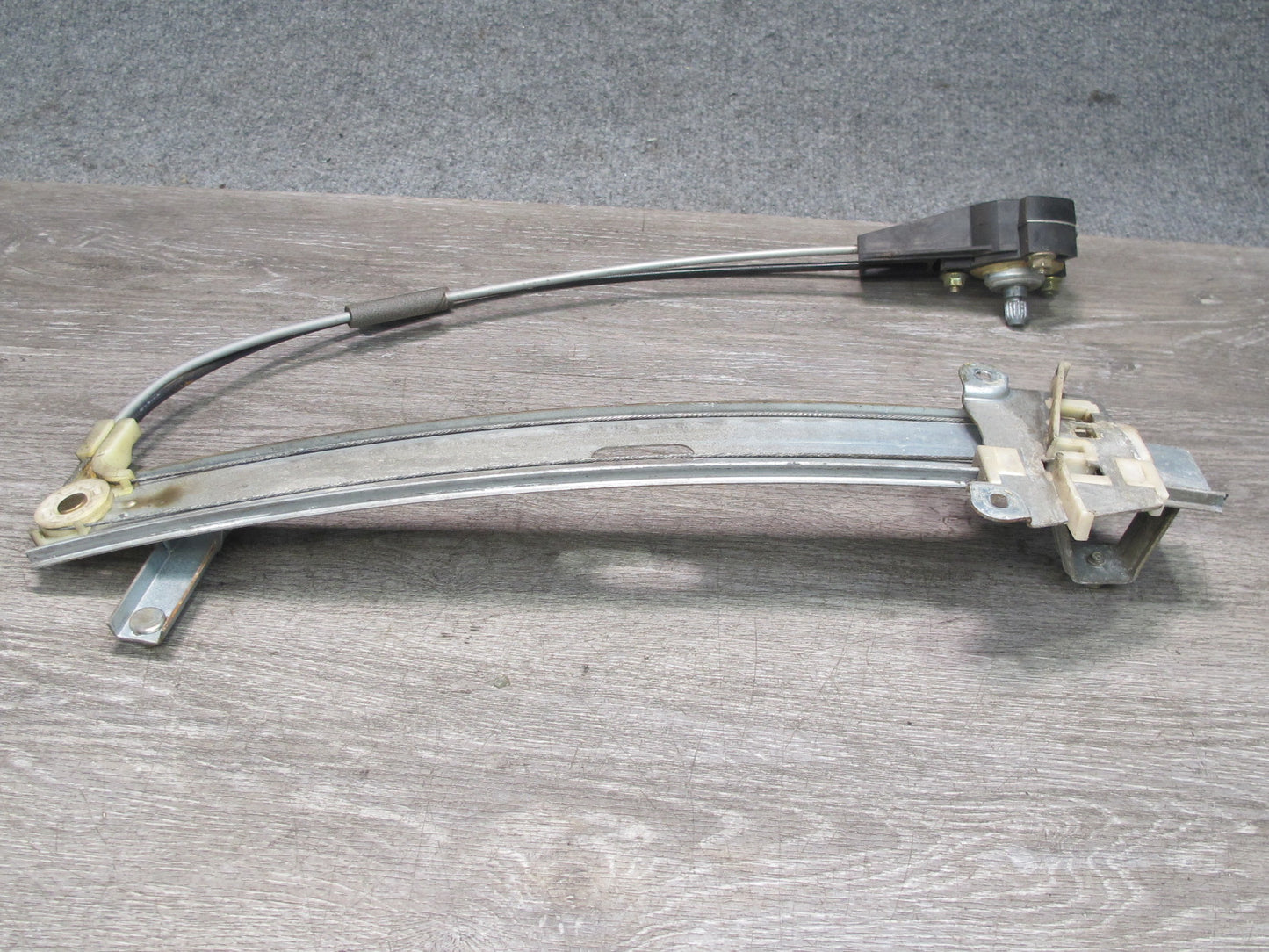 86-91 Mazda RX7 Coupe Right Passenger Door Manual Window Regulator OEM