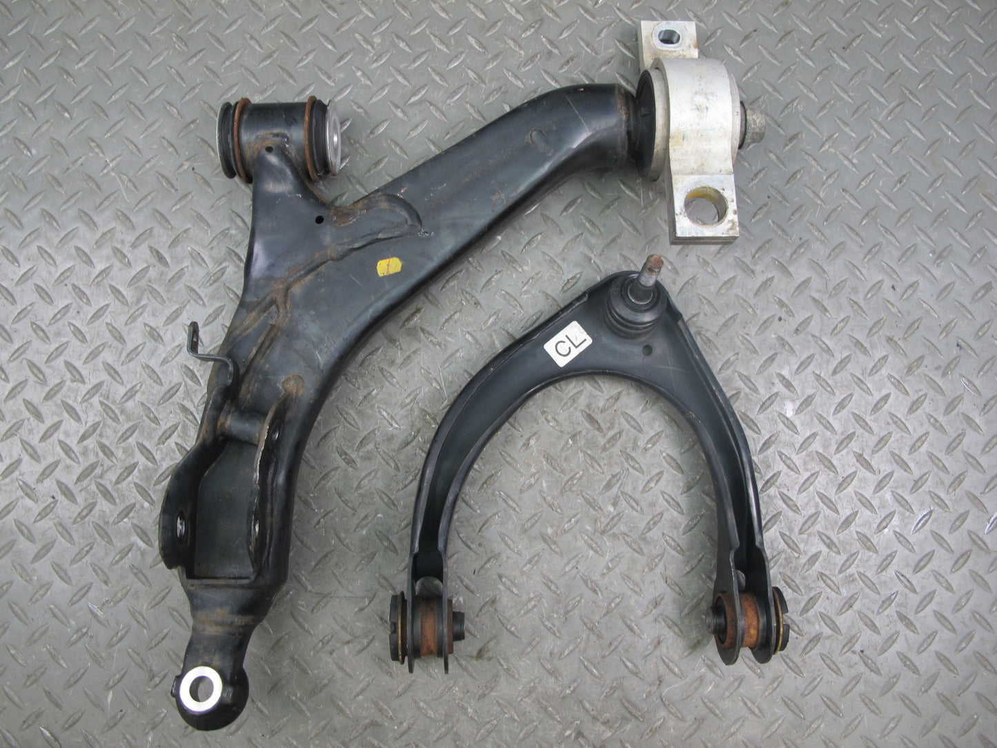 10-15 Lexus IS350 IS250 Convertible Front Left Upper Lower Control Arm Set OEM