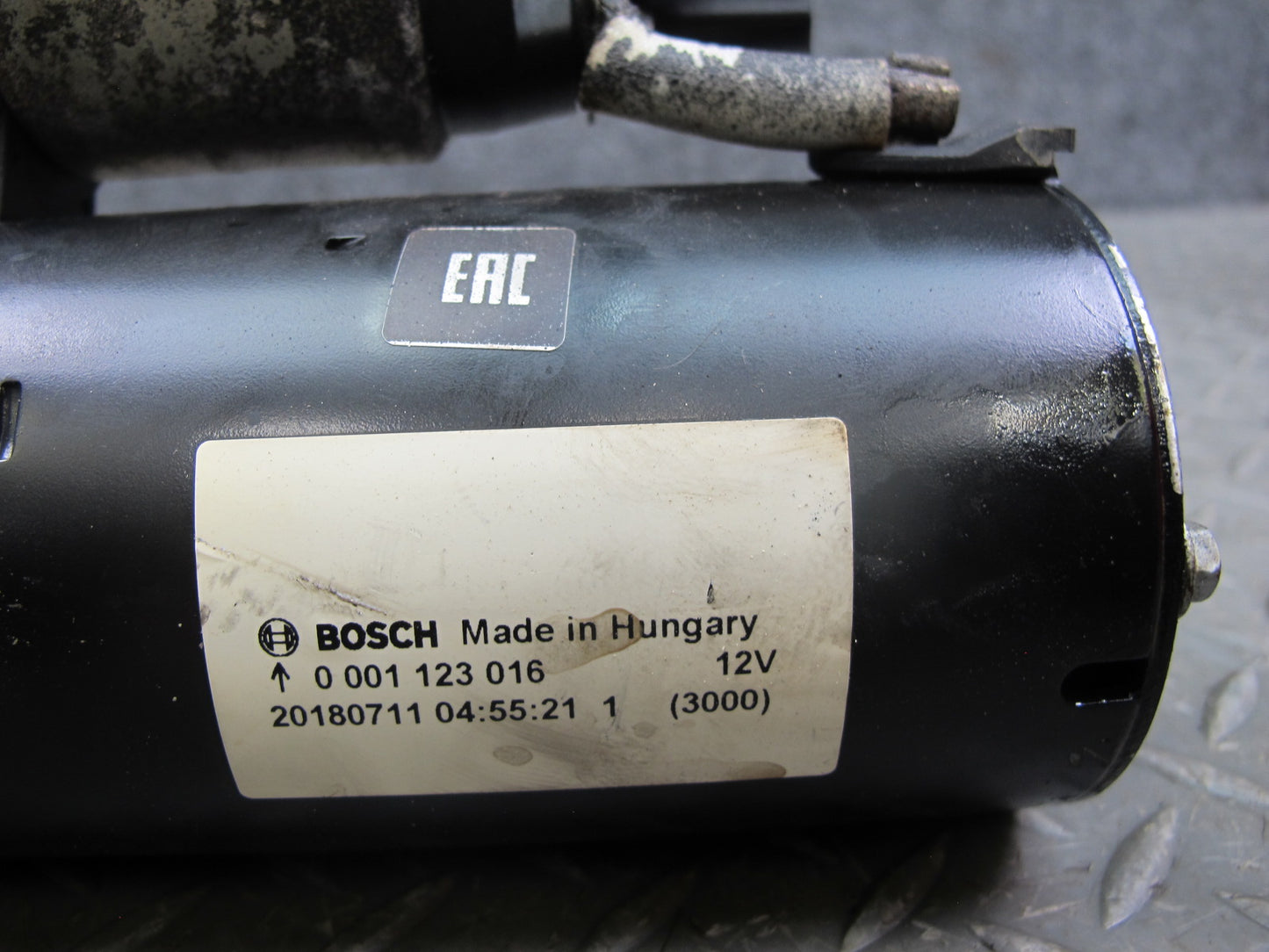 2008 Volkswagen VW Golf R32 MK5 Engine Motor Starter Bosch 0001123016