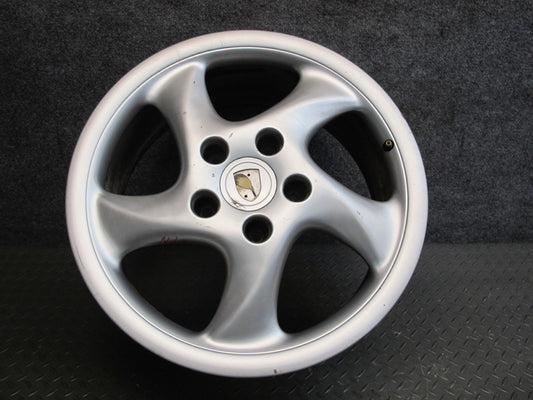 99-05 Porsche 911 Carrera 996 Factory 18 Alloy 5 Spoke Wheel Rim 18X7.5J ET50