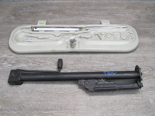 94-99 BMW E36 Emergency Spare Tire Lift Jack Tool w Tray Holder OEM