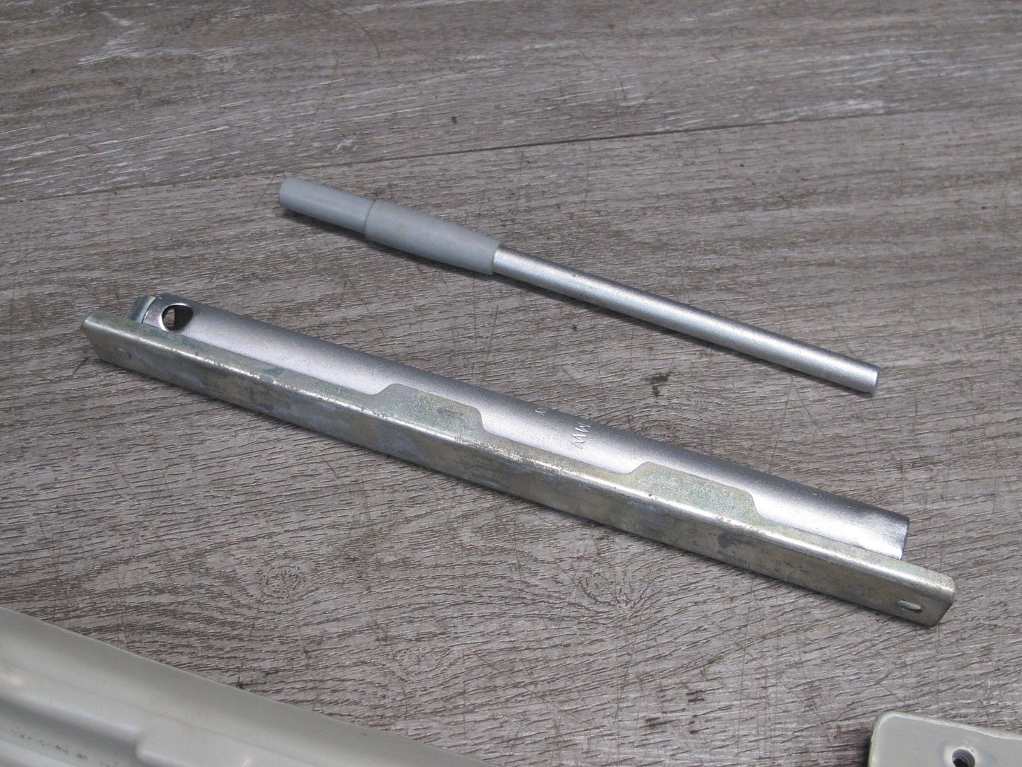 94-99 BMW E36 Emergency Spare Tire Lift Jack Tool w Tray Holder OEM