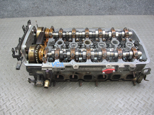 2008 VW Golf R32 VR6 3.2L Cbra Engine Cylinder Head w Camshafts & Timing Cover