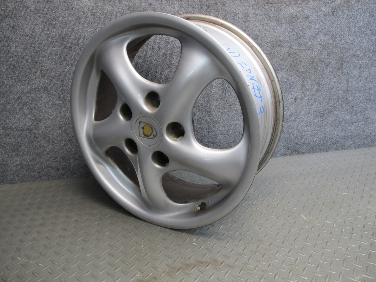 99-05 Porsche 911 Carrera 996 Factory 17 Alloy 5 Spoke Wheel Rim 17X7J ET55