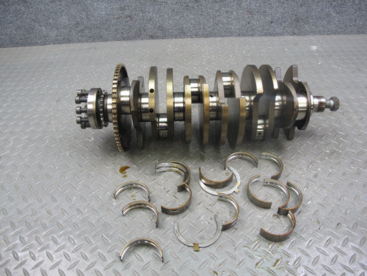 2008 VW Golf R32 VR6 Cbra 3.2L Engine Crankshaft w Bearings 142K Miles OEM