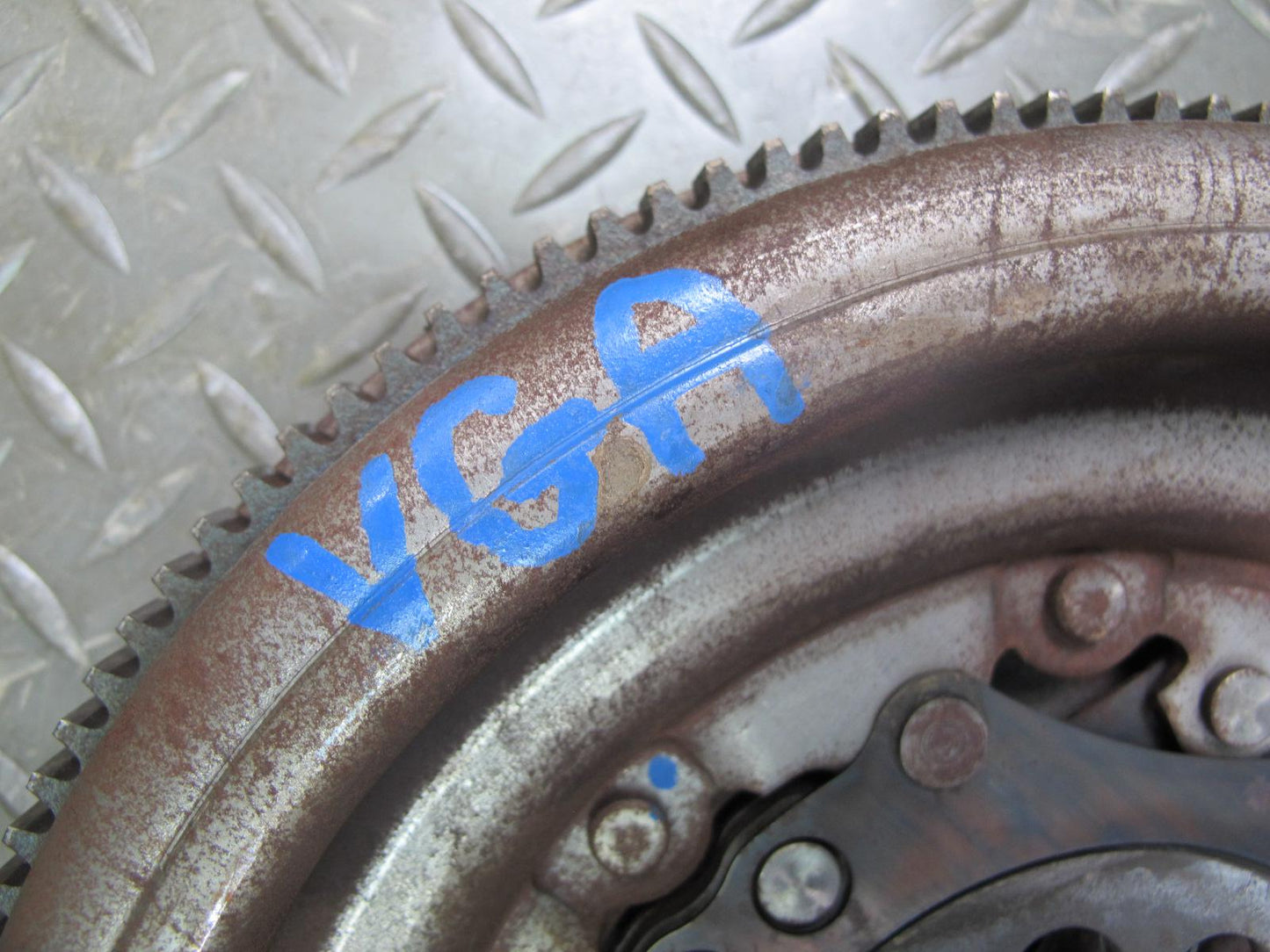 2008 VW EOS Golf R32 MK5 VR6 KDE A/T Auto Transmission Dual Mass Flywheel OEM