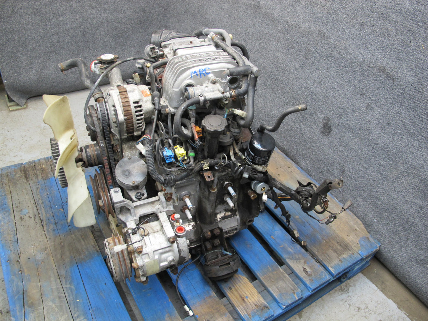 86-88 Mazda RX7 NON Turbo 1.3L 13B MT Wankel Rotary Engine Motor OEM