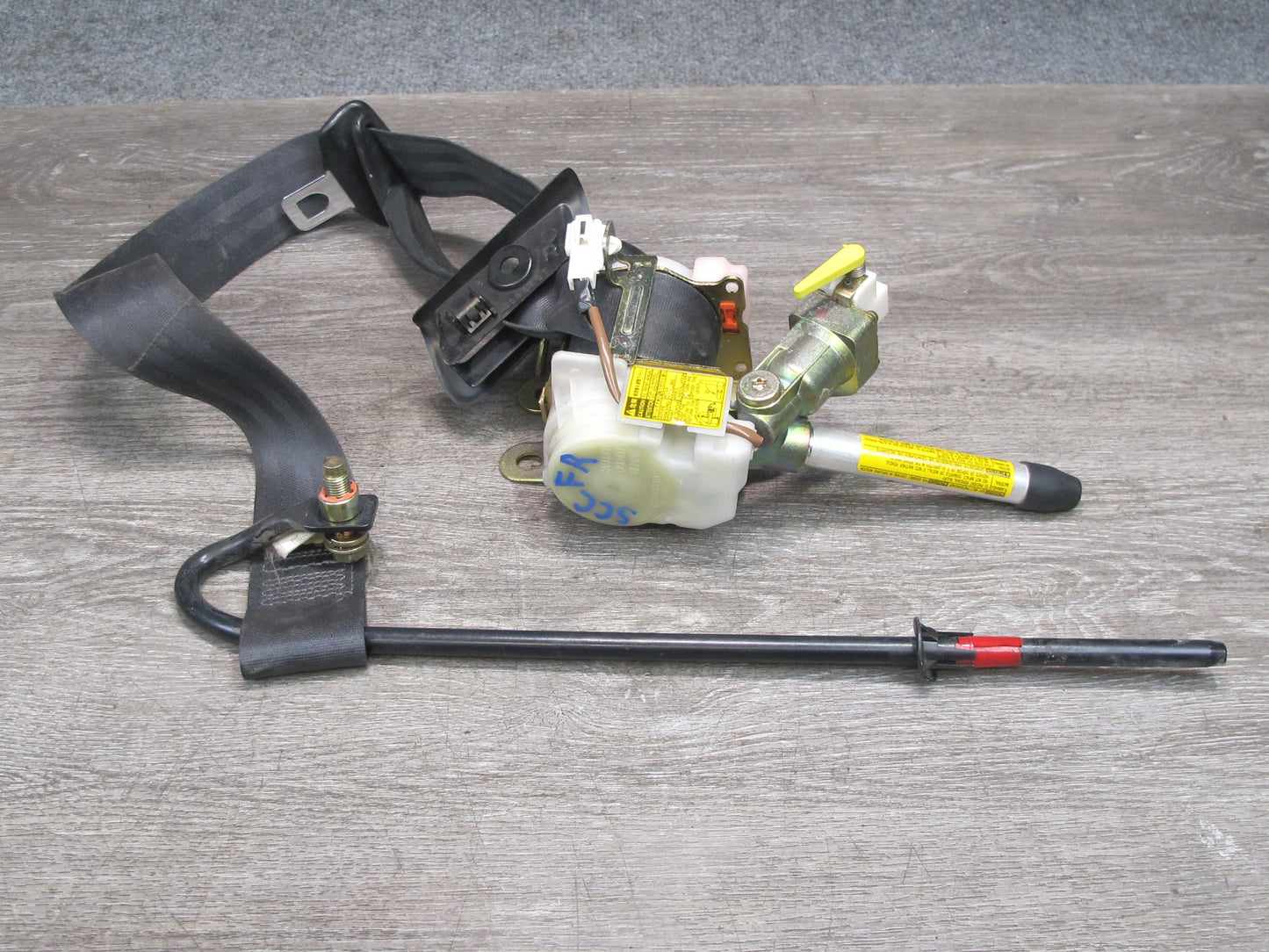 97-00 LEXUS SC300 SC400 FRONT RIGHT & LEFT SIDE SEATBELT RETRACTOR SET OEM