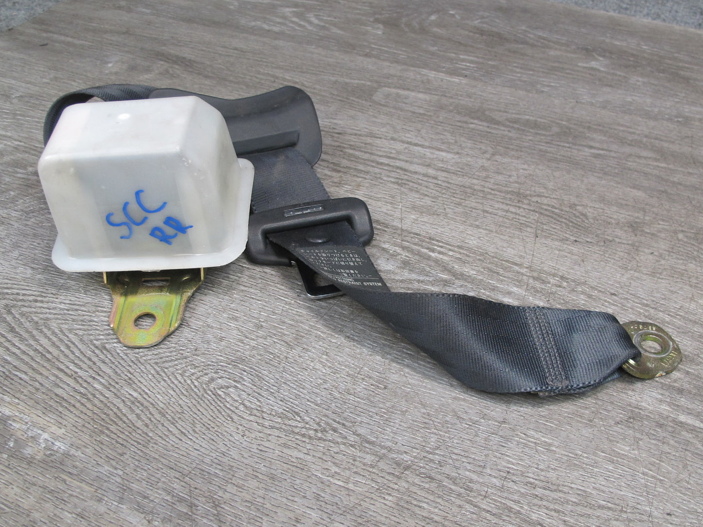 92-00 LEXUS SC300 SC400 REAR RIGHT & LEFT SIDE SEATBELT RETRACTOR SET OEM