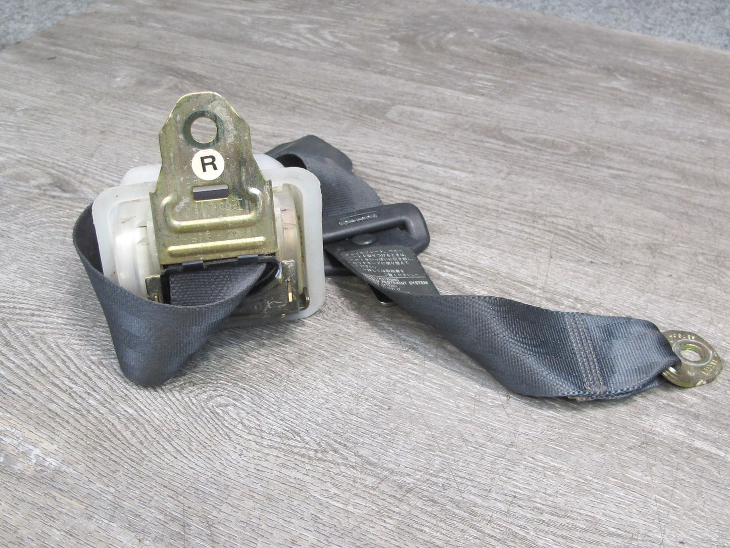 92-00 LEXUS SC300 SC400 REAR RIGHT & LEFT SIDE SEATBELT RETRACTOR SET OEM