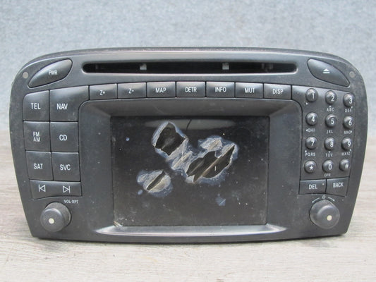 03-04 Mercedes R230 Sl-class GPS Navi Radio CD Player Receiver Head Unit OEM