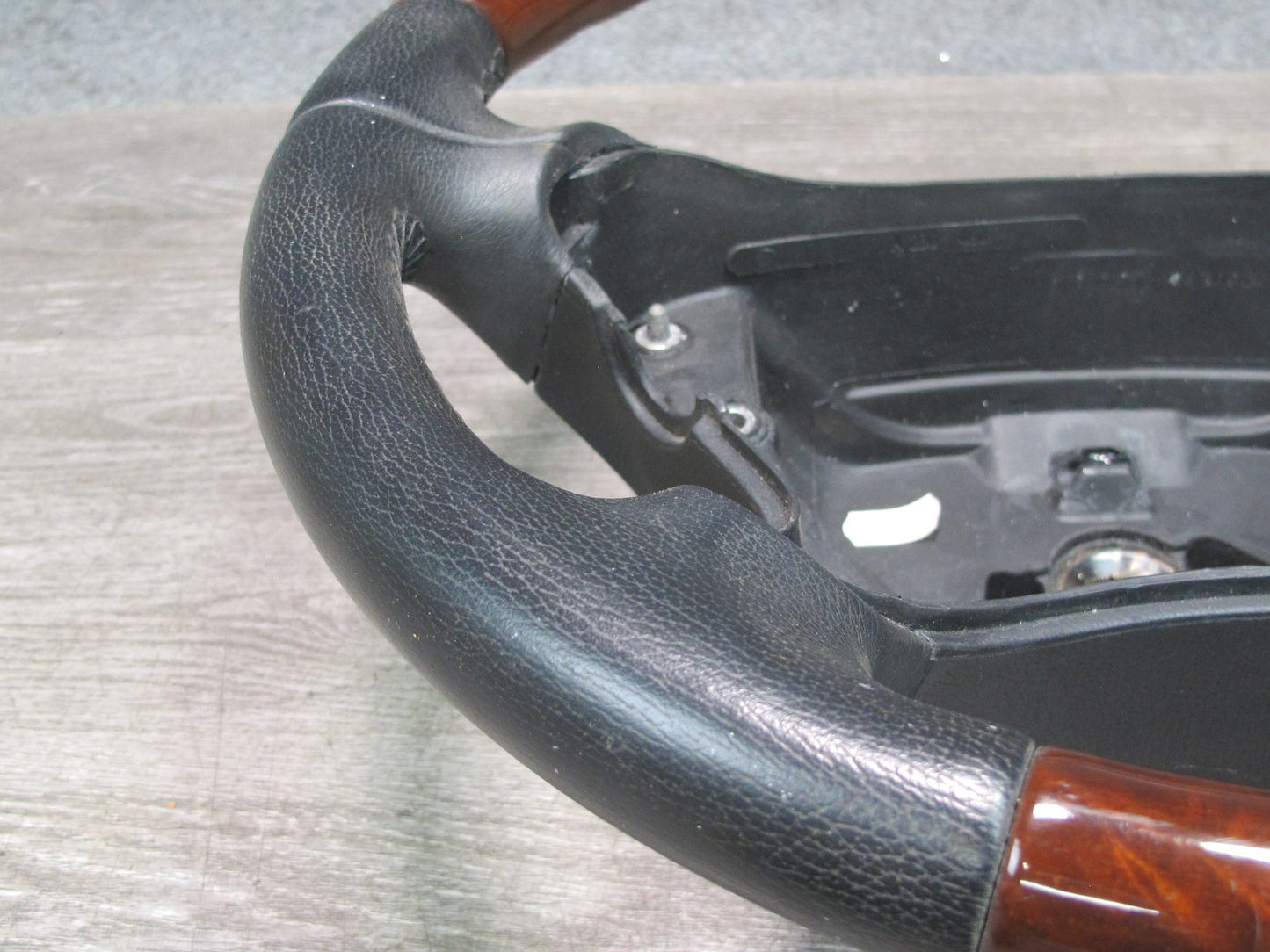 03-08 Mercedes R230 Sl-class Leather Wood Steering OEM