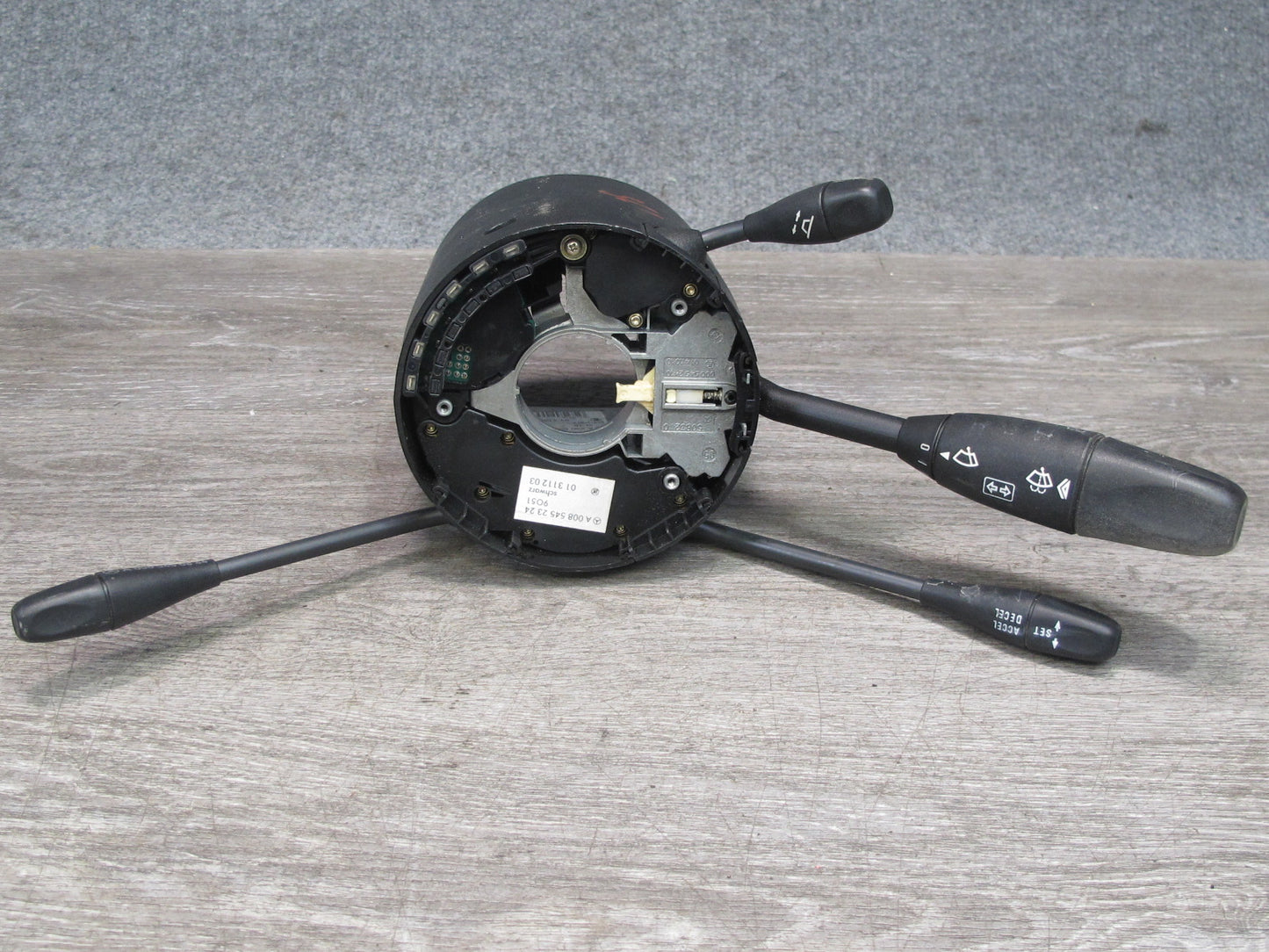 03-06 MERCEDES R230 SL500 SL600 STEERING COLUMN MULTI SWITCH A2305400445 OEM