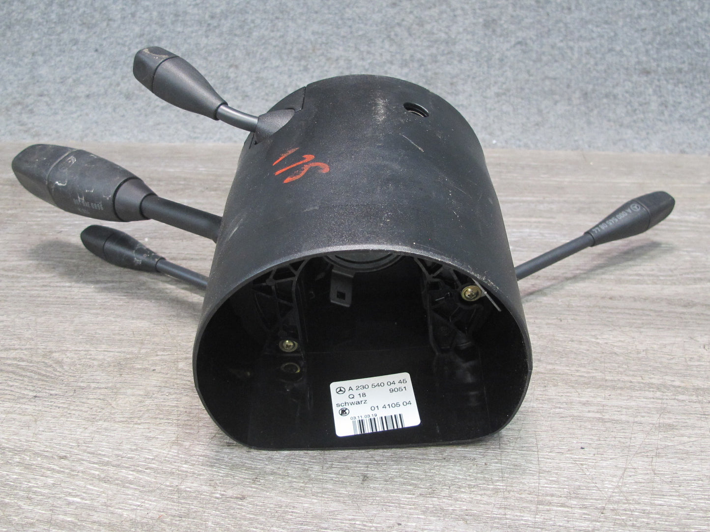 03-06 MERCEDES R230 SL500 SL600 STEERING COLUMN MULTI SWITCH A2305400445 OEM