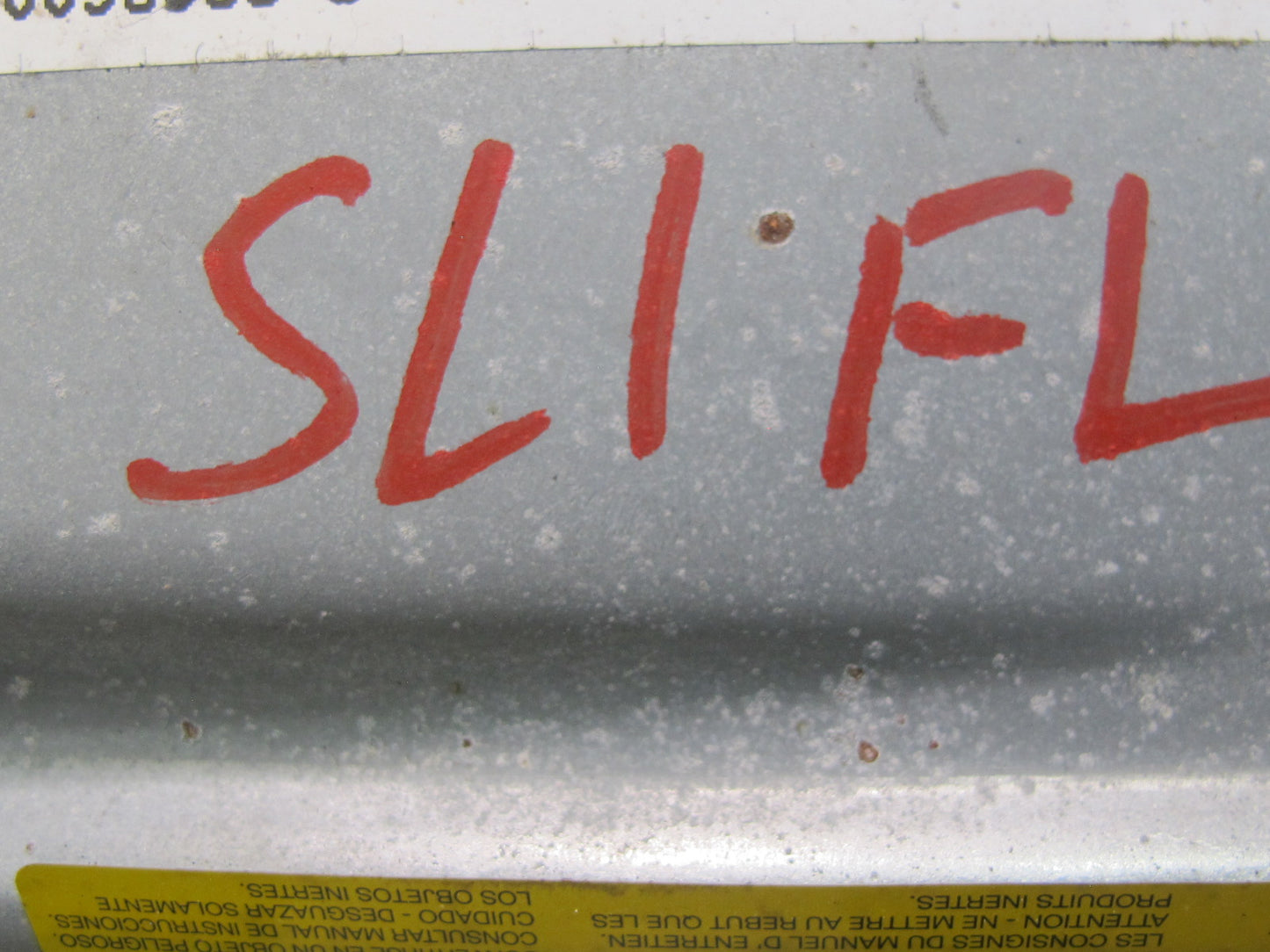 03-08 MERCEDES R230 SL500 SL600 FRONT LEFT DRIVER SIDE DASH KNEE SRS AIRBAG 2308600705 OEM