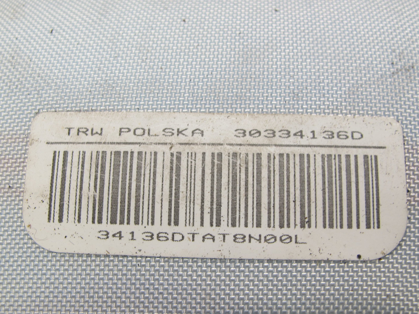 03-08 MERCEDES R230 SL500 SL600 FRONT LEFT DRIVER SIDE DASH KNEE SRS AIRBAG 2308600705 OEM