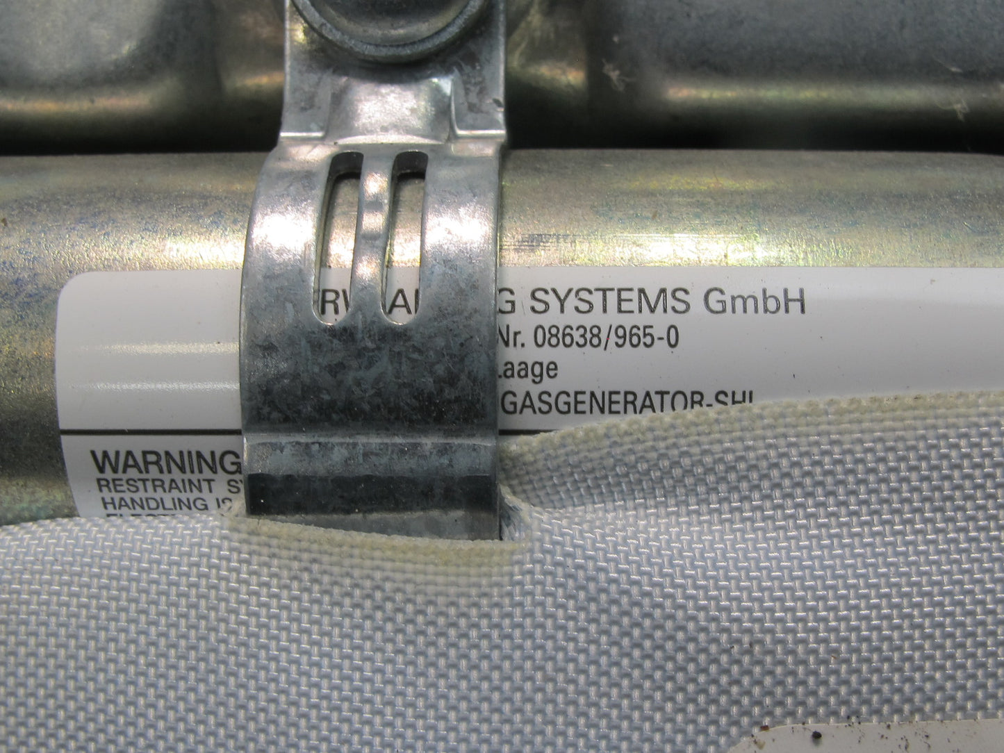 03-08 MERCEDES R230 SL500 SL600 FRONT LEFT DRIVER SIDE DASH KNEE SRS AIRBAG 2308600705 OEM