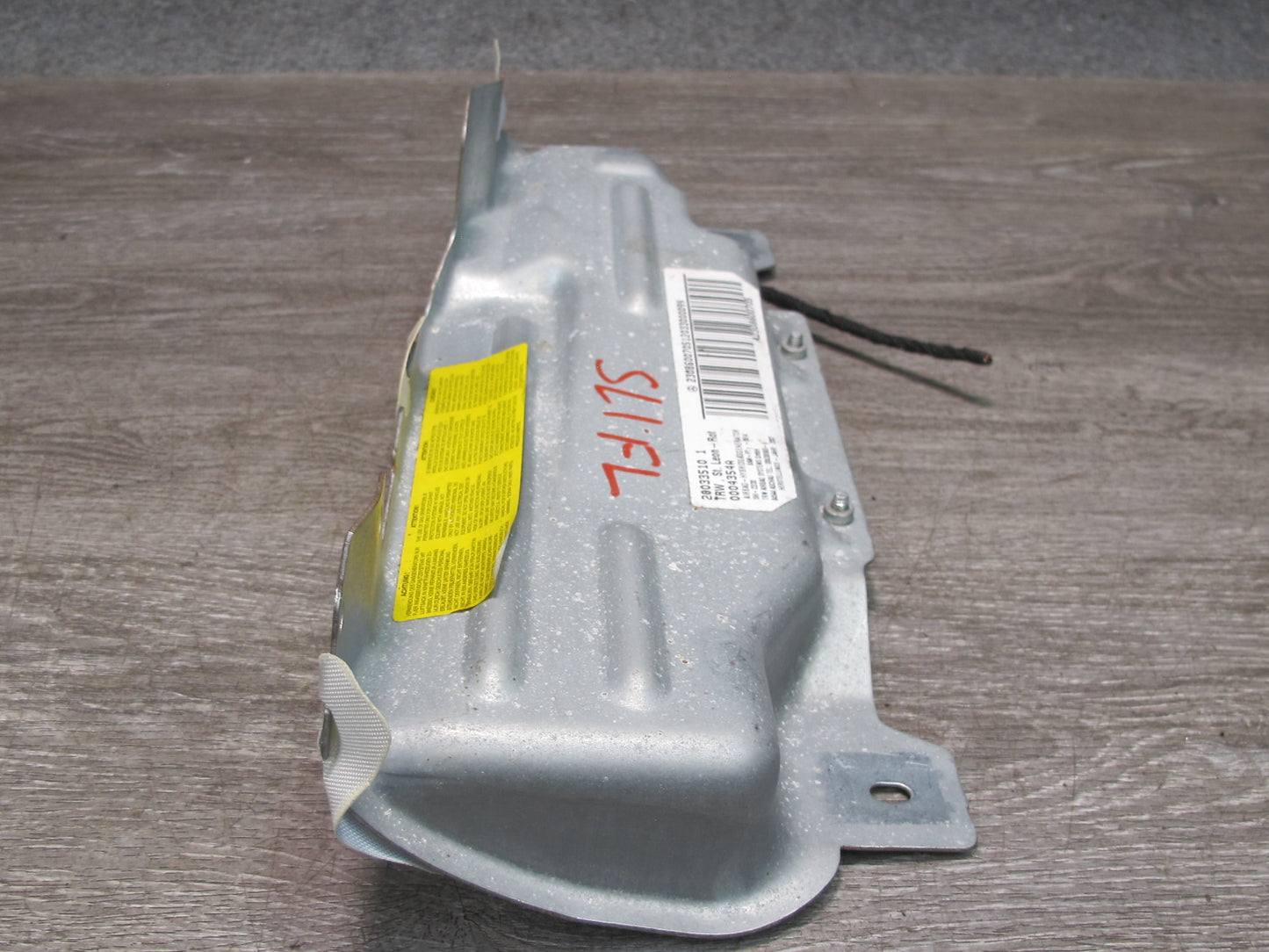 03-08 MERCEDES R230 SL500 SL600 FRONT LEFT DRIVER SIDE DASH KNEE SRS AIRBAG 2308600705 OEM