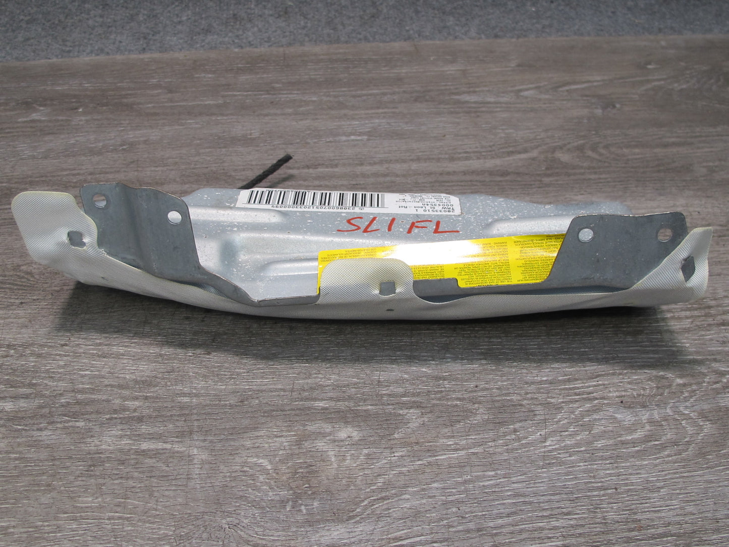 03-08 MERCEDES R230 SL500 SL600 FRONT LEFT DRIVER SIDE DASH KNEE SRS AIRBAG 2308600705 OEM