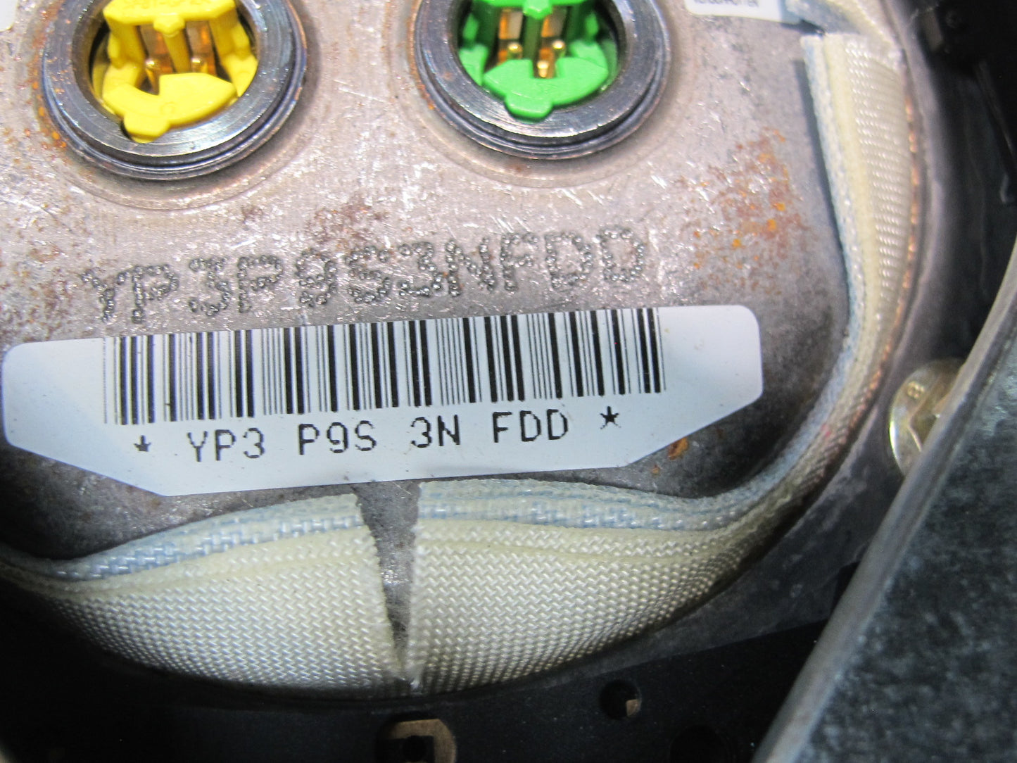 03-08 MERCEDES R230 SL500 SL600 FRONT LEFT DRIVER SIDE STEERING WHEEL SRS AIRBAG OEM