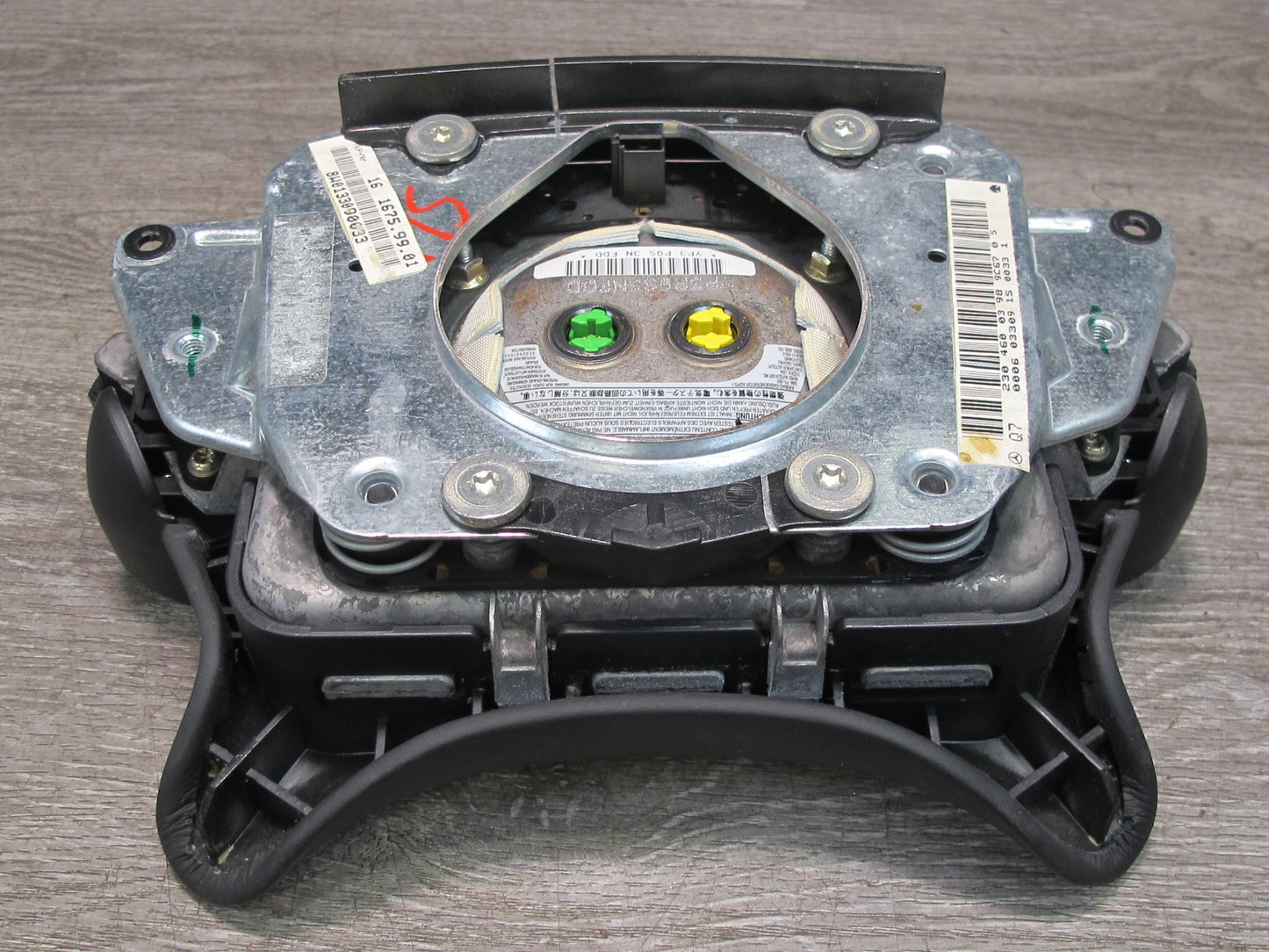 03-08 MERCEDES R230 SL500 SL600 FRONT LEFT DRIVER SIDE STEERING WHEEL SRS AIRBAG OEM