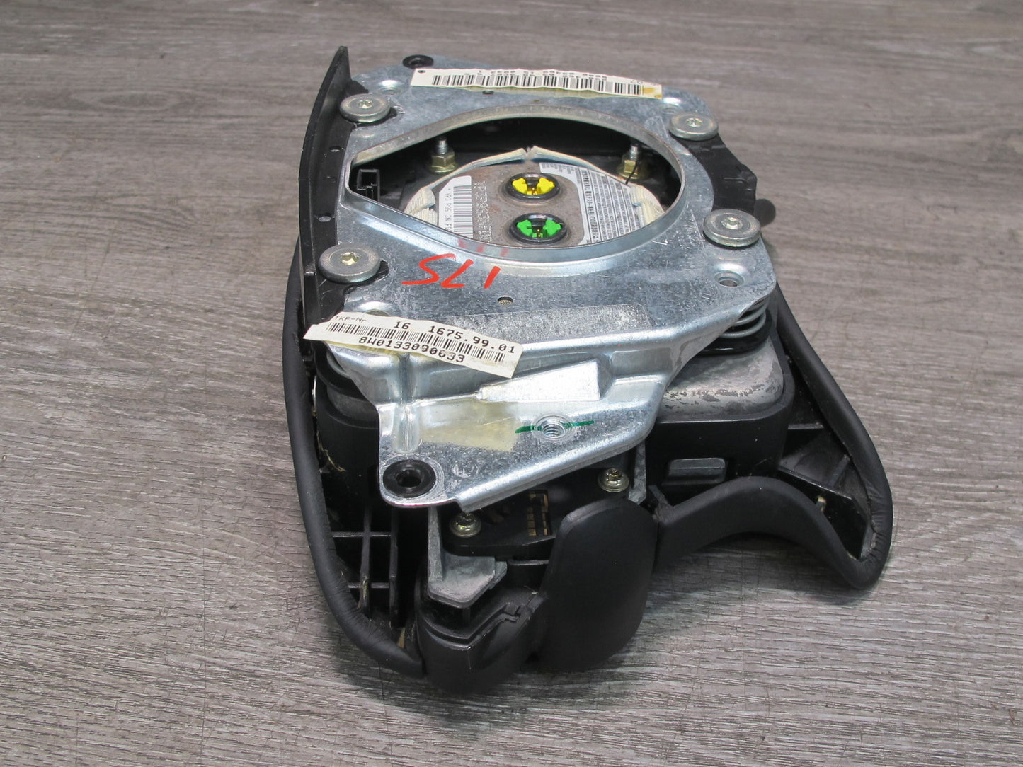 03-08 MERCEDES R230 SL500 SL600 FRONT LEFT DRIVER SIDE STEERING WHEEL SRS AIRBAG OEM