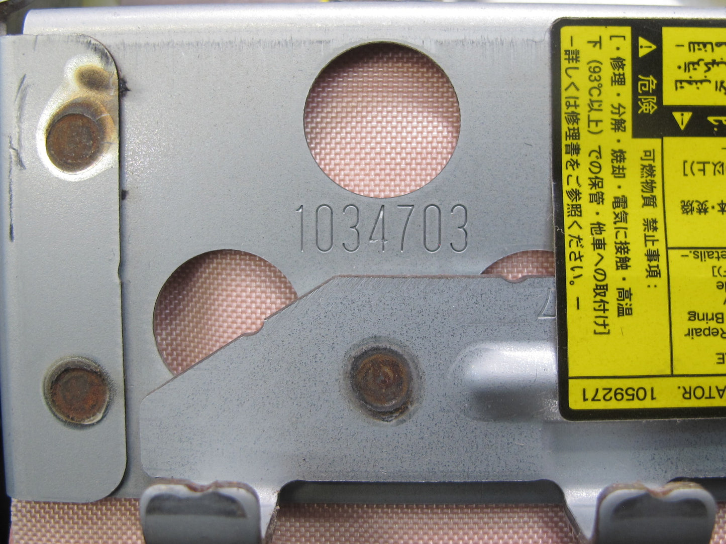 10-15 LEXUS IS250 IS350 CONVERTIBLE FRONT RIGHT PASS SIDE DASH SRS AIRBAG OEM