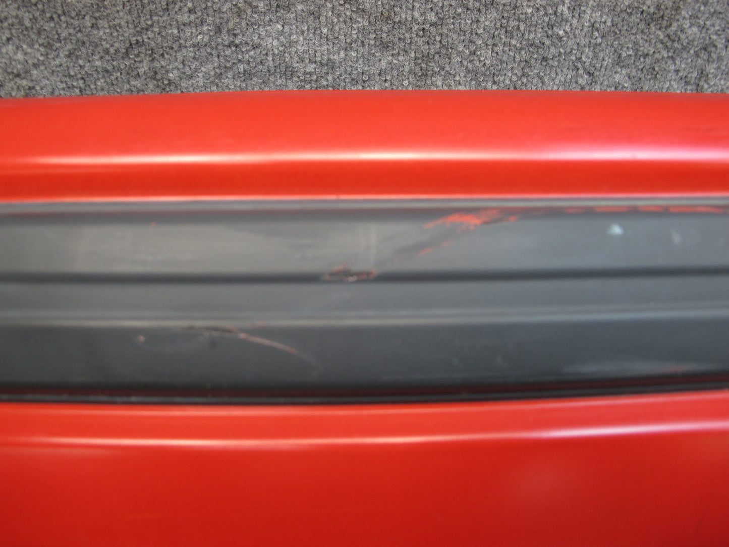 86-88 Mazda RX7 Rear Bumper Cover Dual Exhaust w Impact Foam Absorber OEM