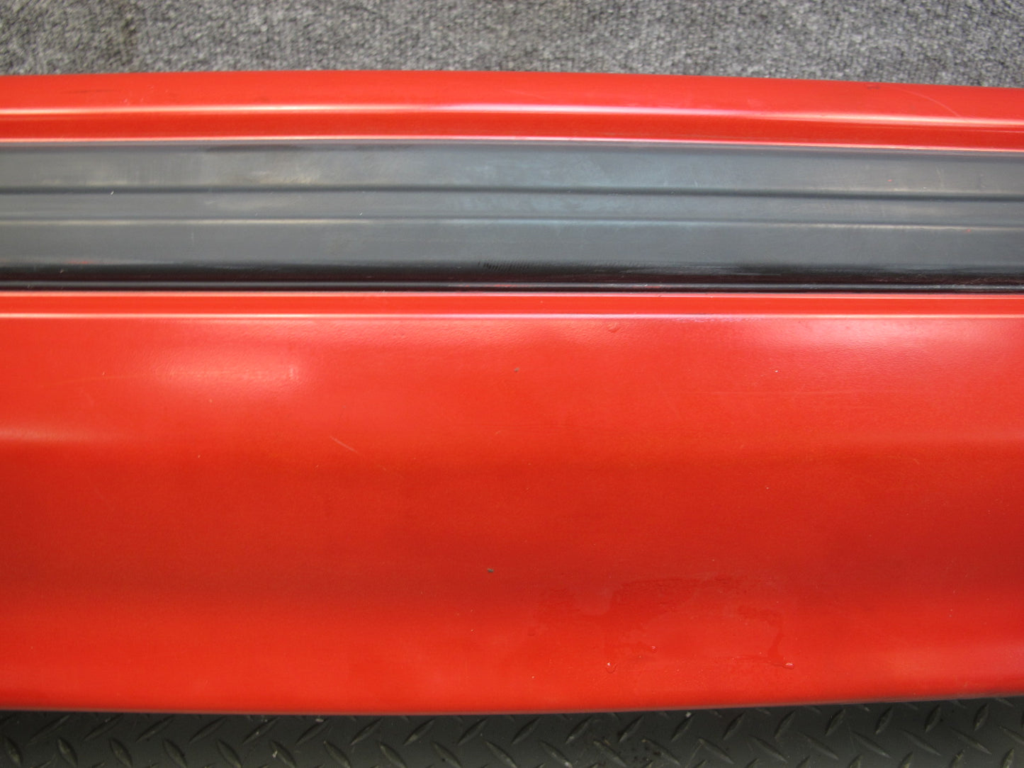 86-88 Mazda RX7 Rear Bumper Cover Dual Exhaust w Impact Foam Absorber OEM