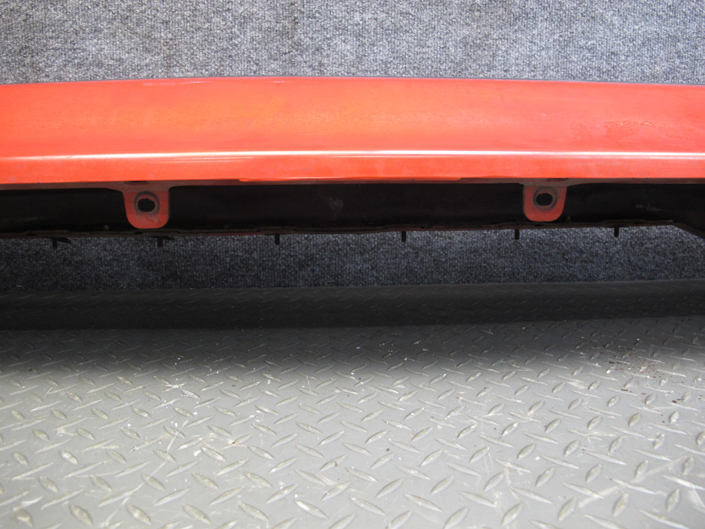 86-88 Mazda RX7 Rear Bumper Cover Dual Exhaust w Impact Foam Absorber OEM