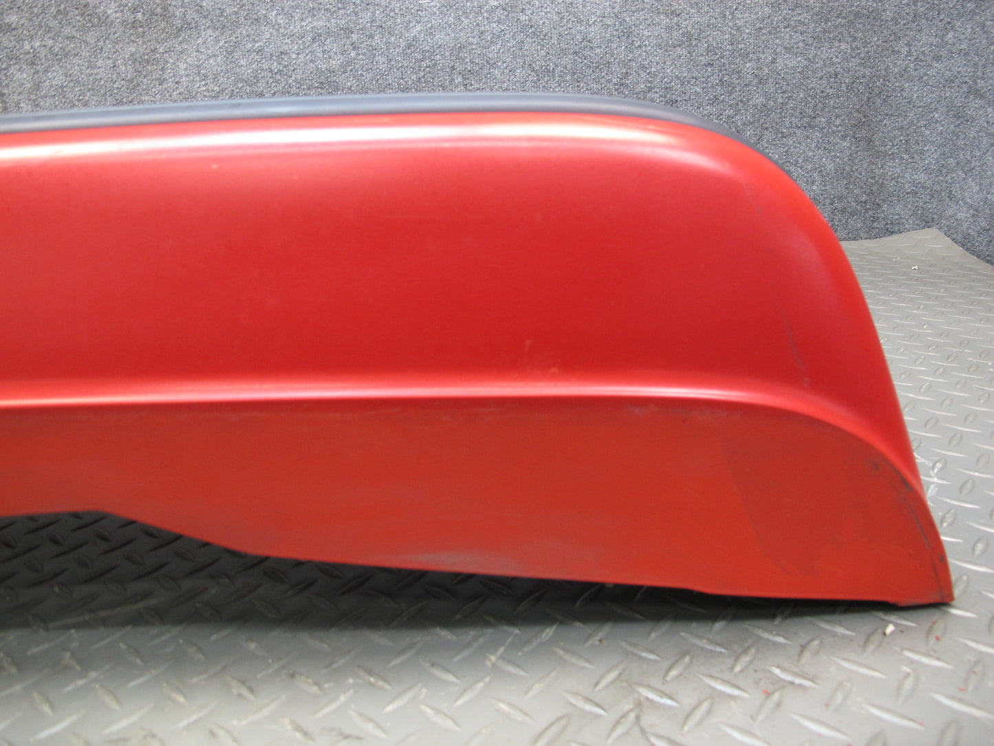 86-88 Mazda RX7 Rear Bumper Cover Dual Exhaust w Impact Foam Absorber OEM