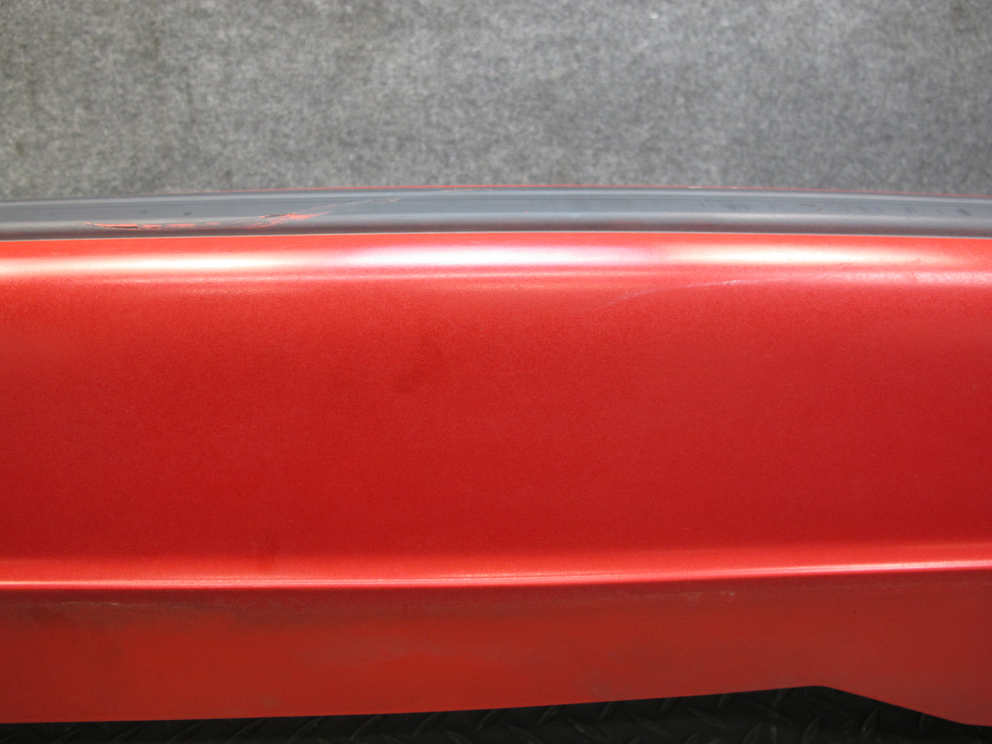 86-88 Mazda RX7 Rear Bumper Cover Dual Exhaust w Impact Foam Absorber OEM