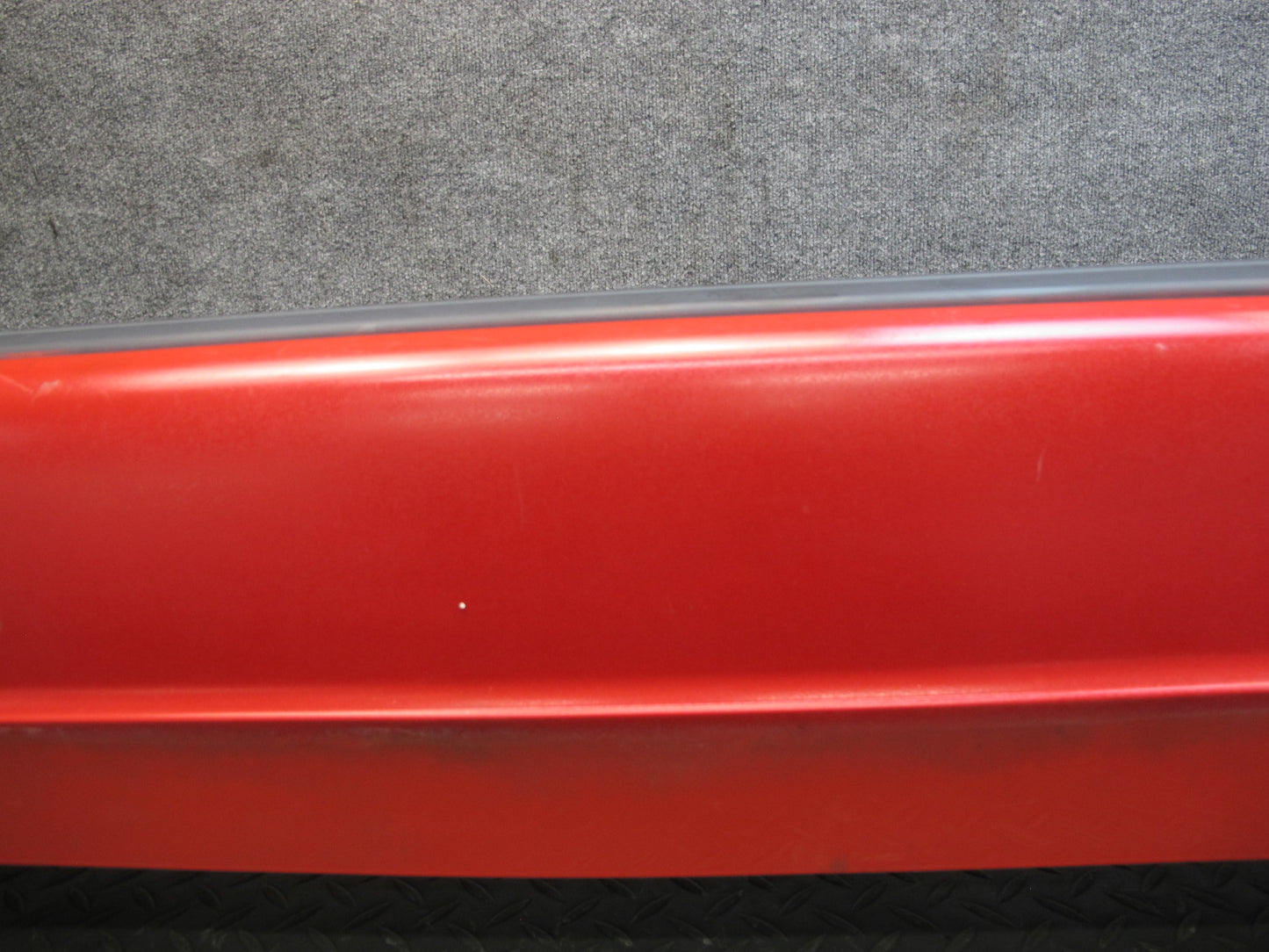86-88 Mazda RX7 Rear Bumper Cover Dual Exhaust w Impact Foam Absorber OEM