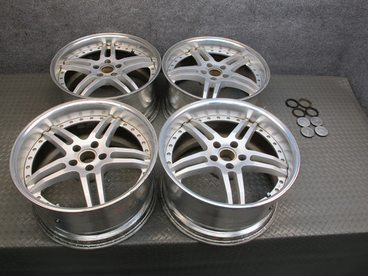 Set of 4 Work Gnosis GS2 95M R19 19" Wheel Rim 19x9.5J 19x10.5J ET24 Forged