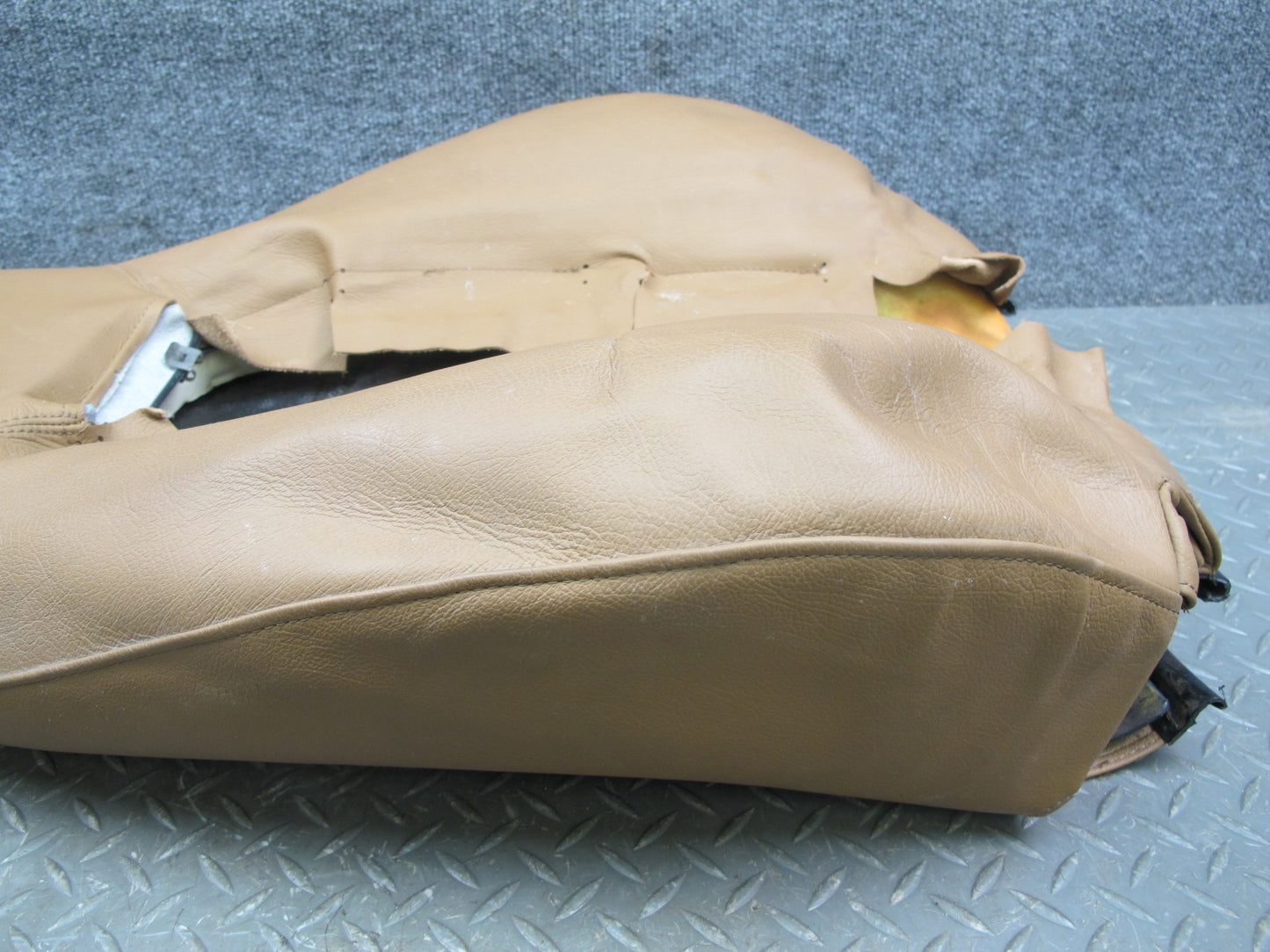 99-05 Porsche 911 996 Convertible Front Right Side Seat Backrest Cover Brown