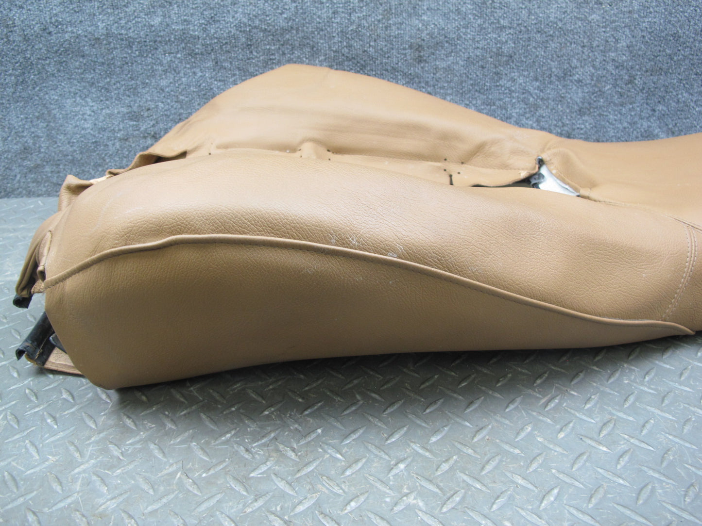 99-05 Porsche 911 996 Convertible Front Right Side Seat Backrest Cover Brown