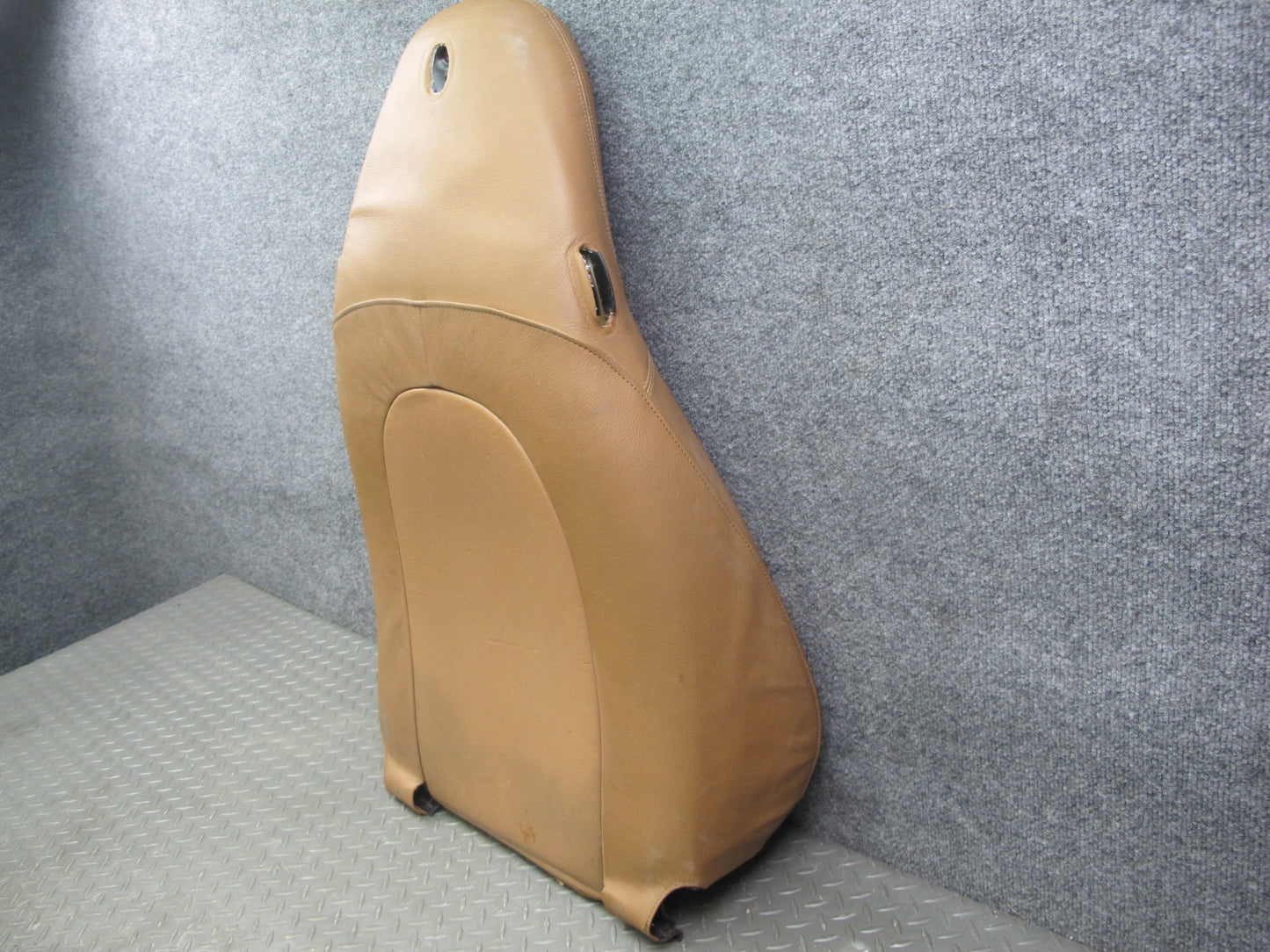 99-05 Porsche 911 996 Convertible Front Right Side Seat Backrest Cover Brown