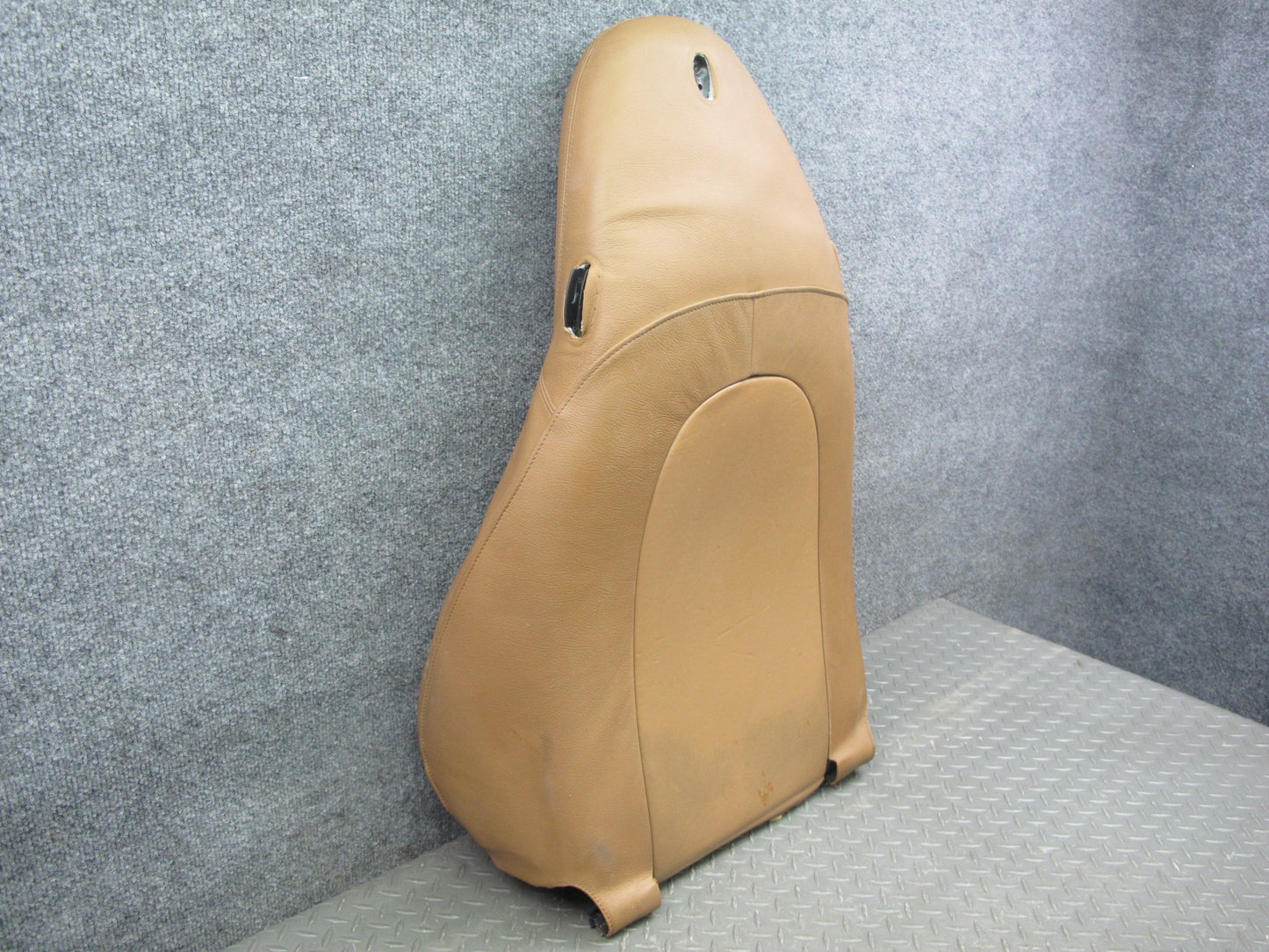 99-05 Porsche 911 996 Convertible Front Right Side Seat Backrest Cover Brown