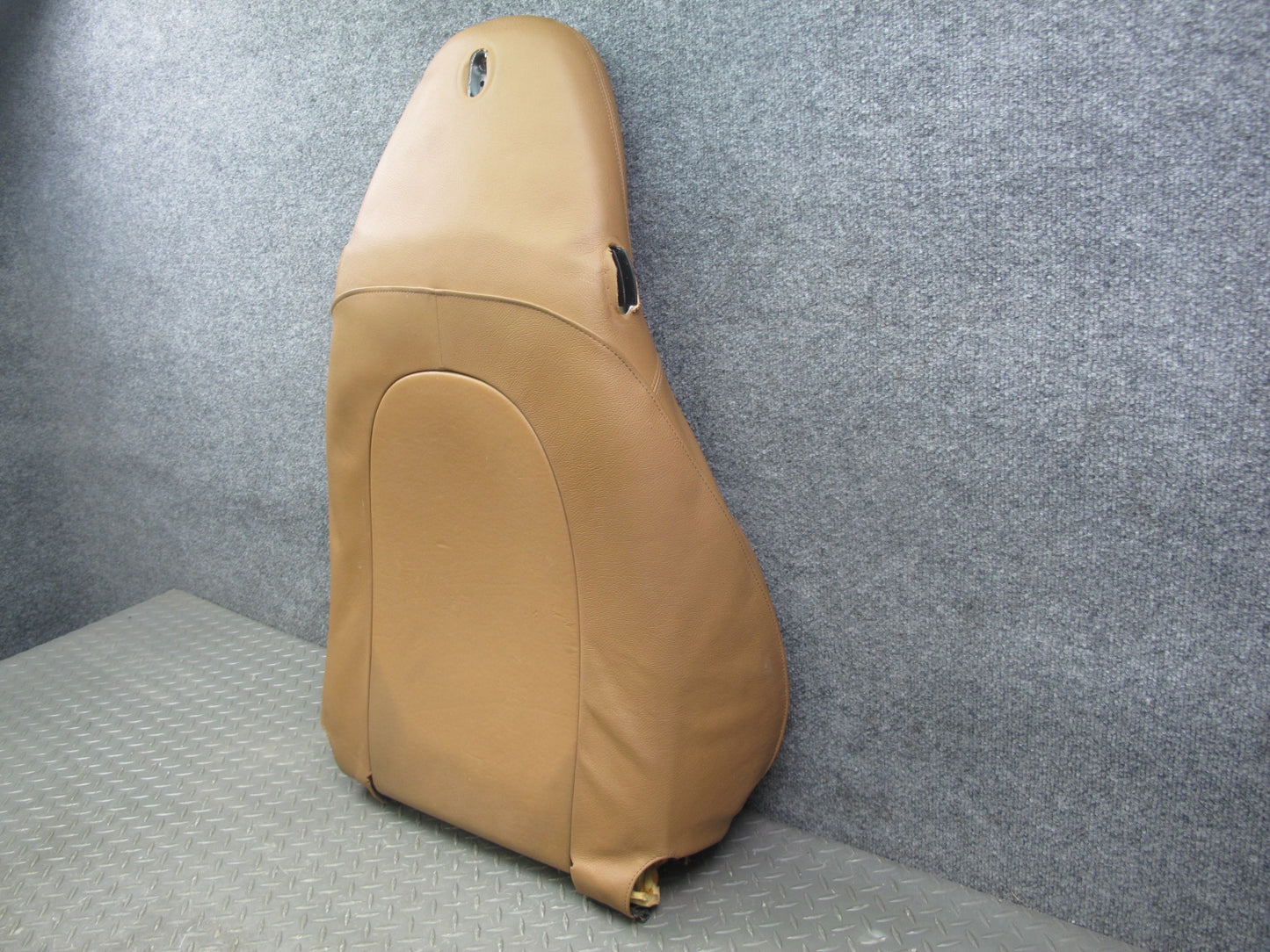 99-05 Porsche 911 996 Convertible Front Left Side Seat Backrest Cover Brown