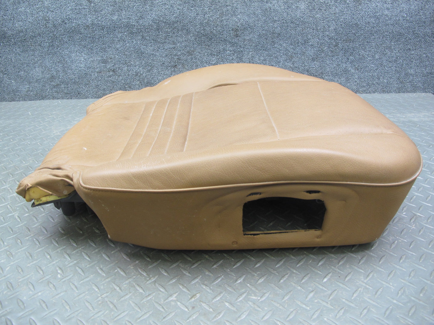 99-05 Porsche 911 996 Convertible Front Right Side Seat Lower Cushion Brown